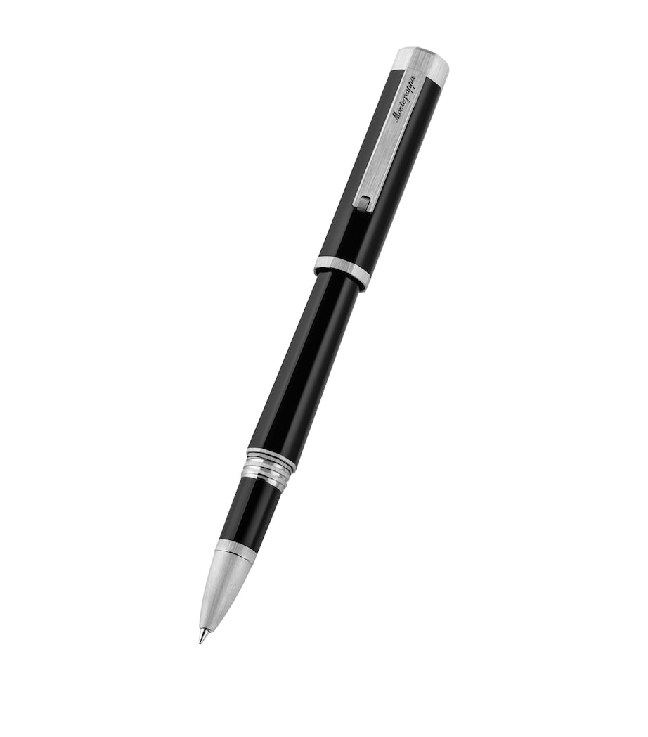 Palladium-Trim Otto Rollerball Pen BLACK Image 3