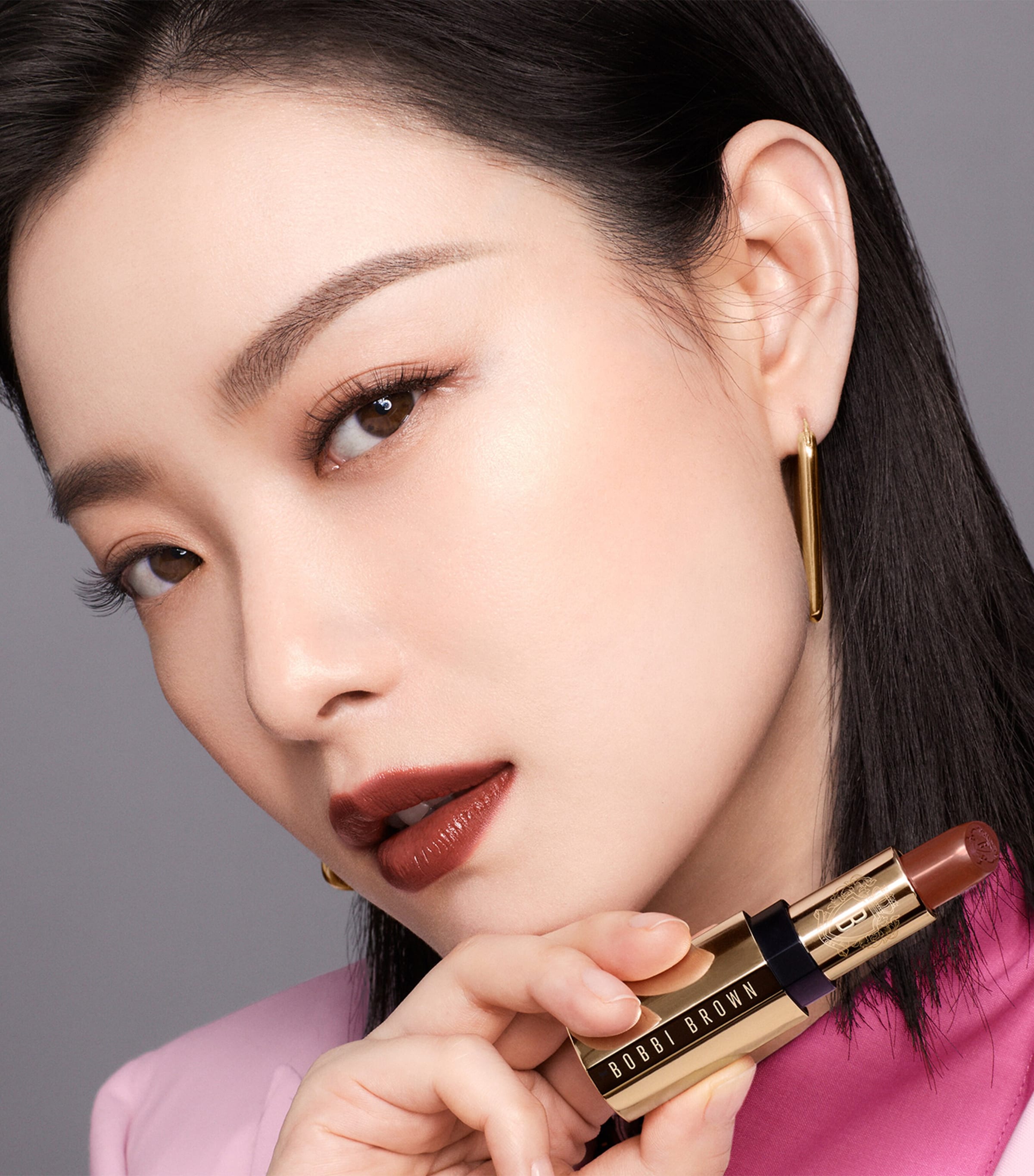 Luxe Lipstick BURNT ROSE Image 4