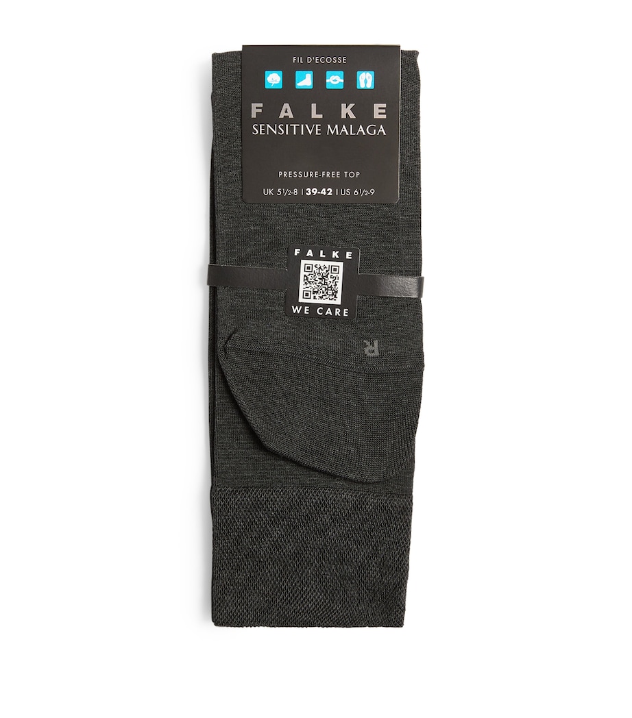 Falke Mens Sensitive Malaga Socks Mel. Image 1