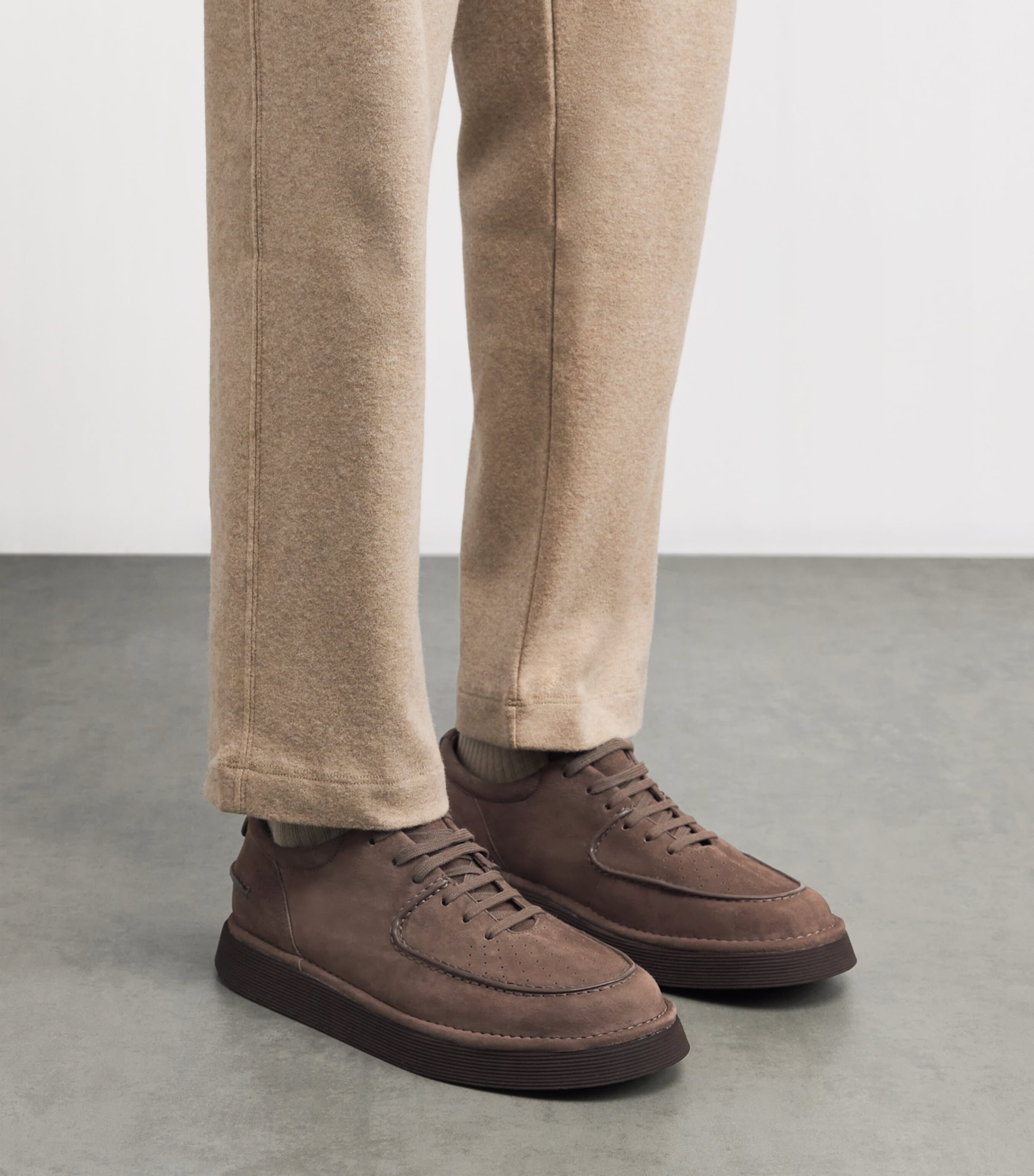 Suede Oxford Shoes U6136 Image 2