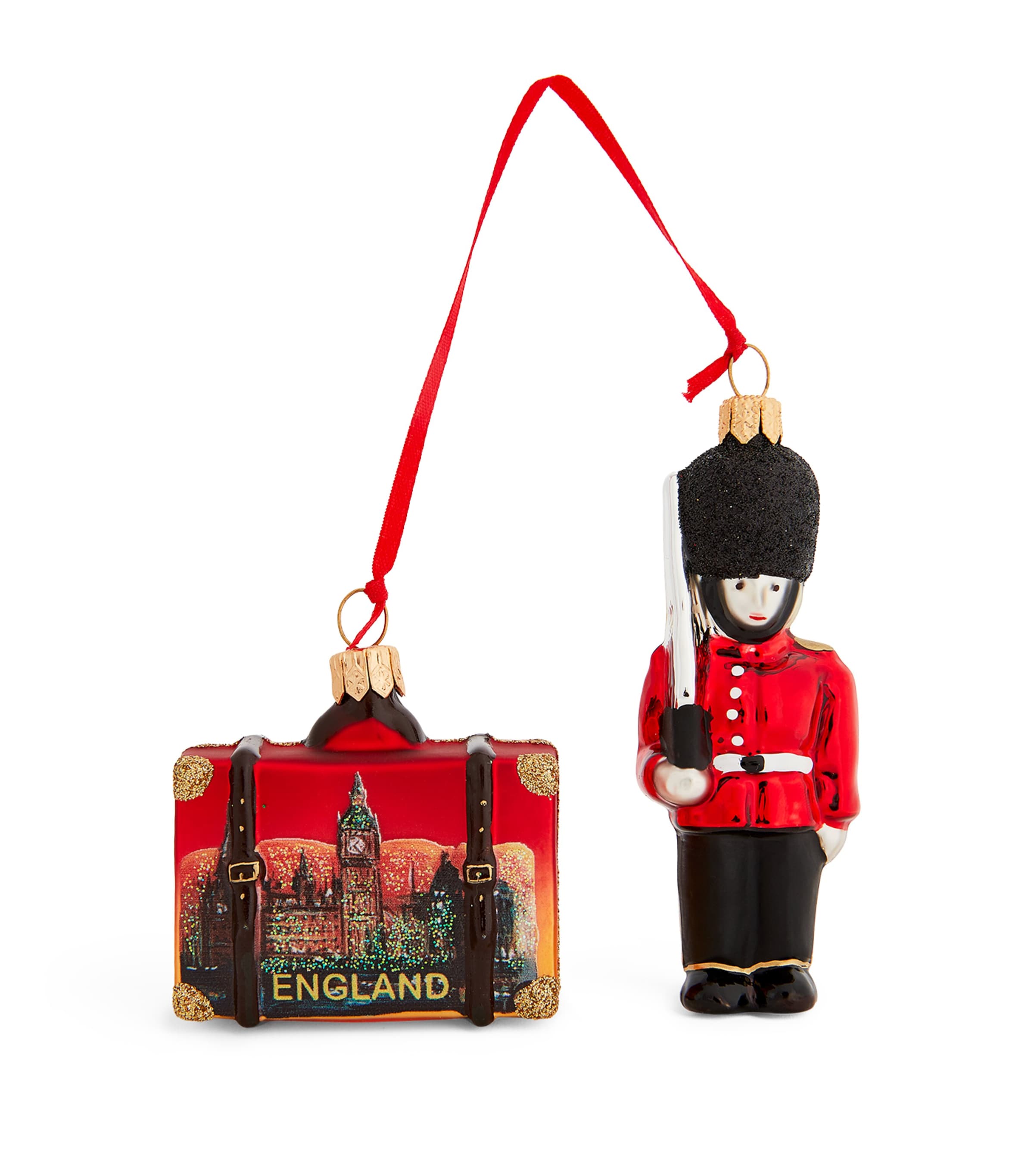 Harrods Guard and Luggage Tree Decoration Image 4