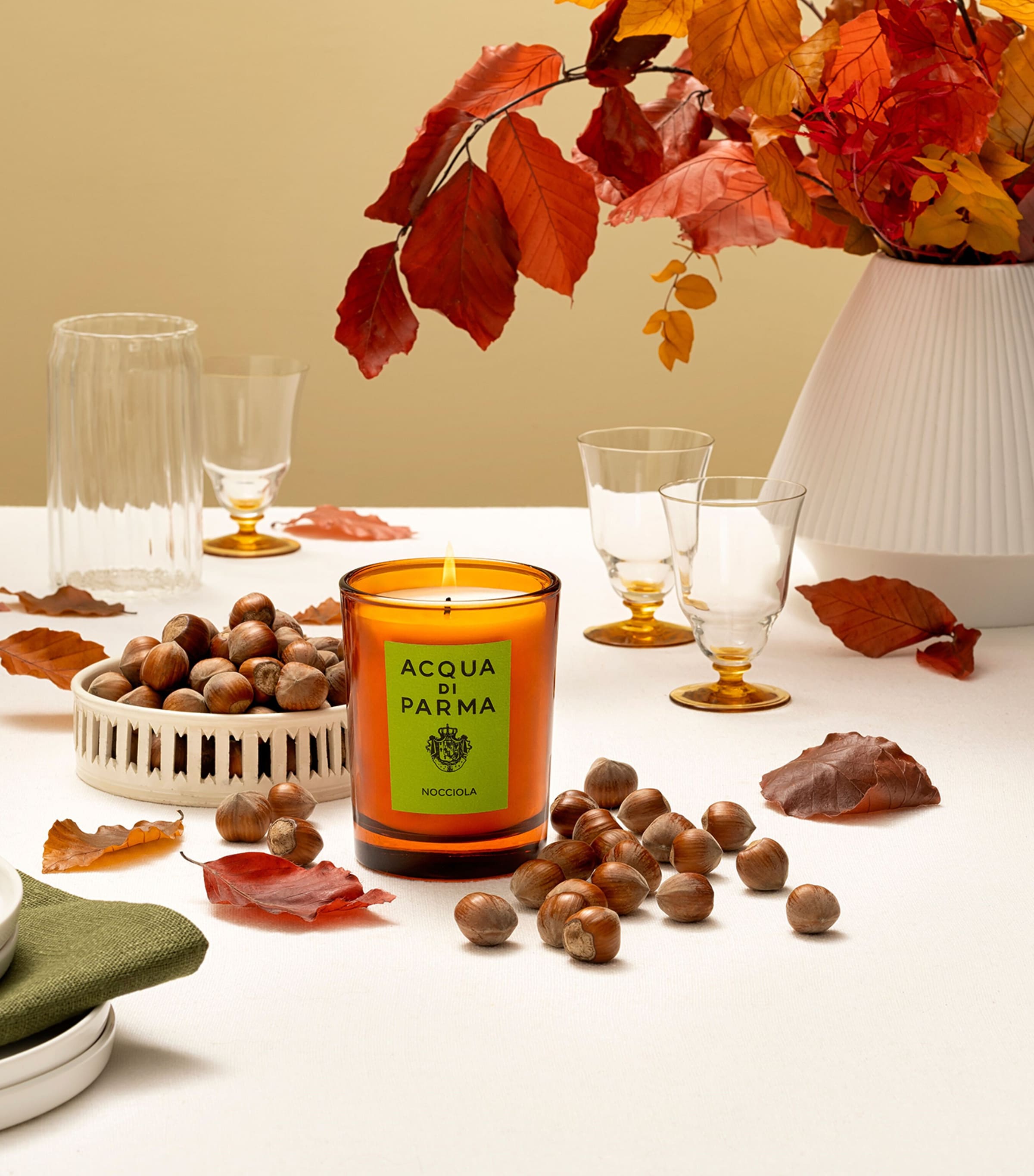 Autumn Nocciola Scented Candle (200g) NO COLOUR Image 3