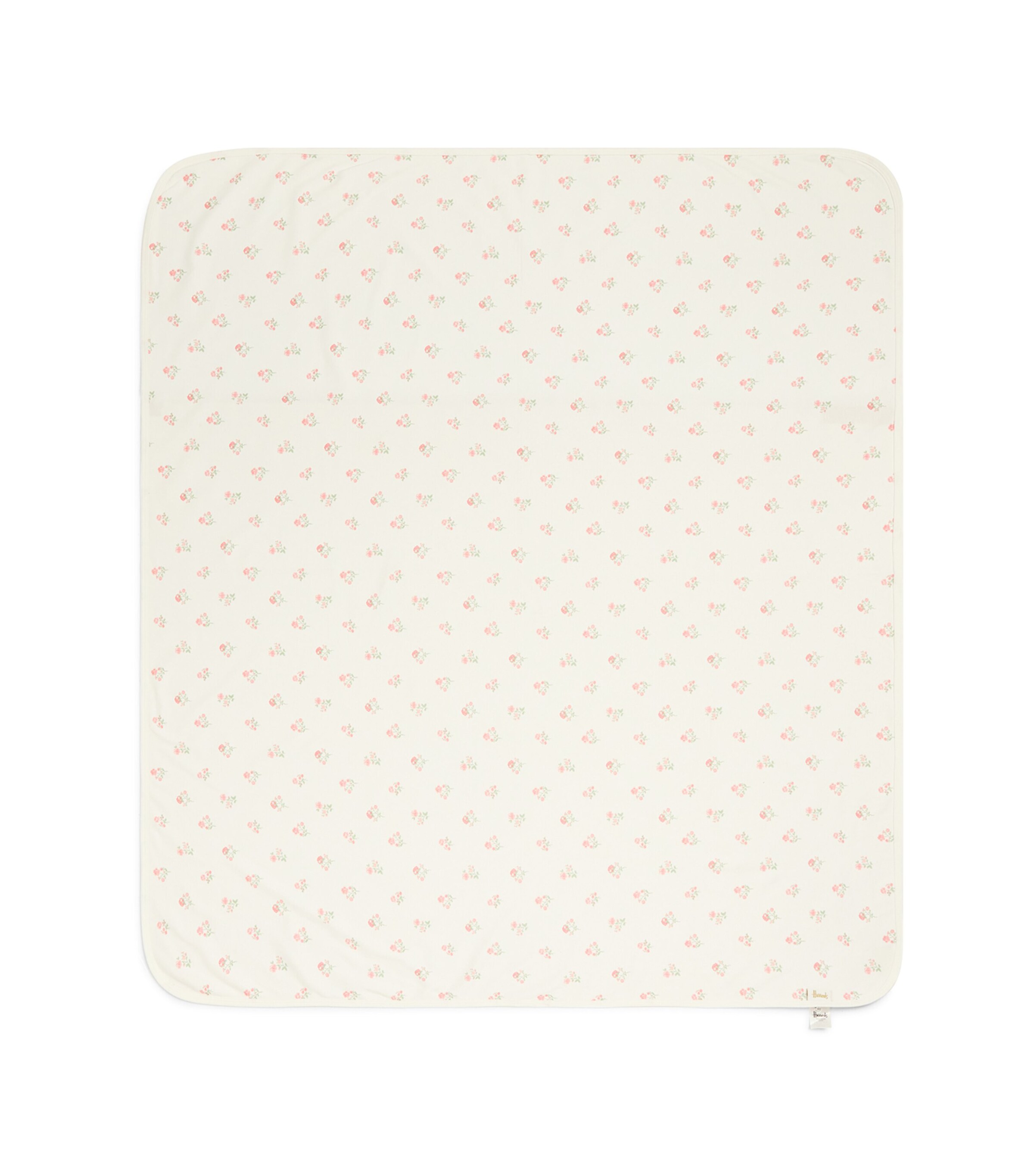 Harrods Organic Cotton Floral Shawl Image 1