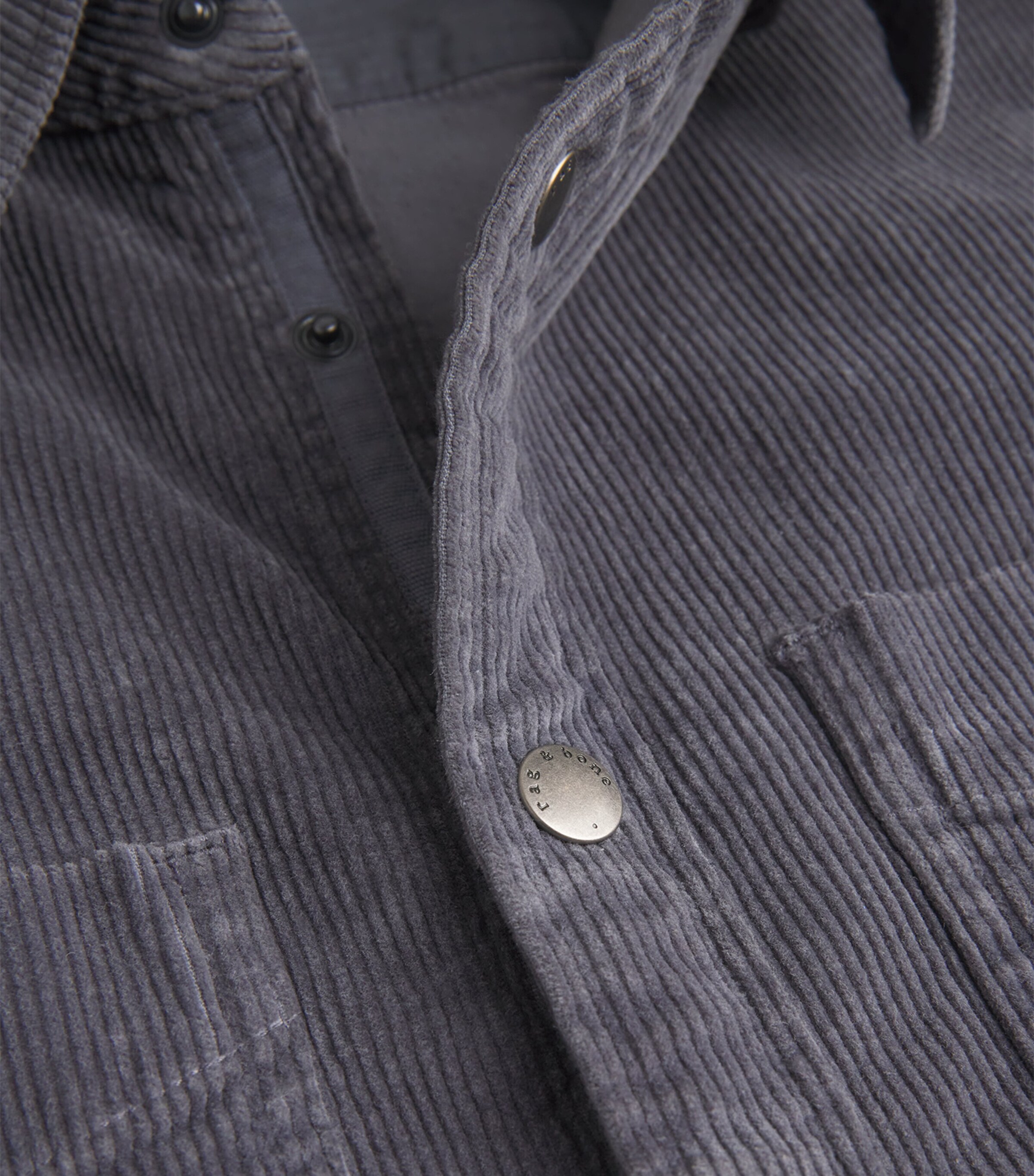 Cotton Corduroy Shirt SLATE Image 5