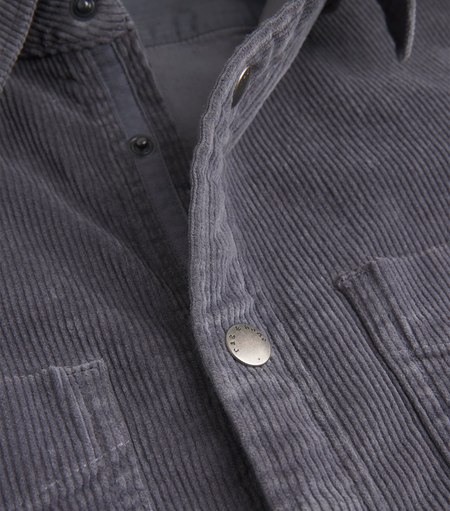 Cotton Corduroy Shirt SLATE Image 5