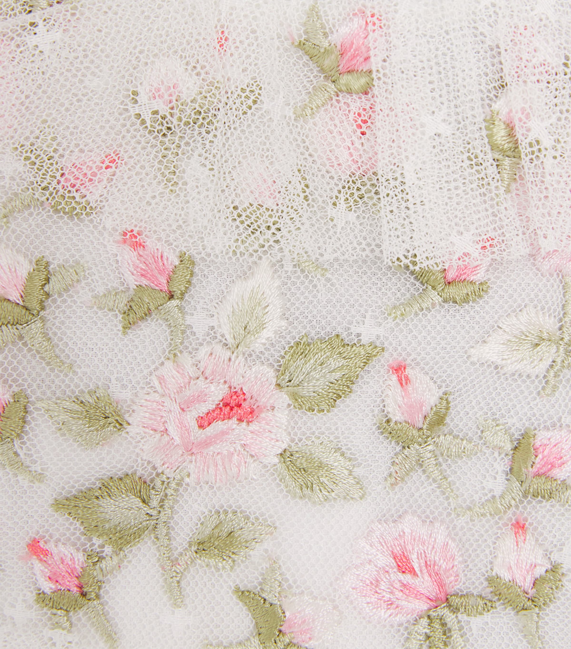 Needle & Thread Rose Bloom Bodice Dress (3-24 Months) Swan White Image 3