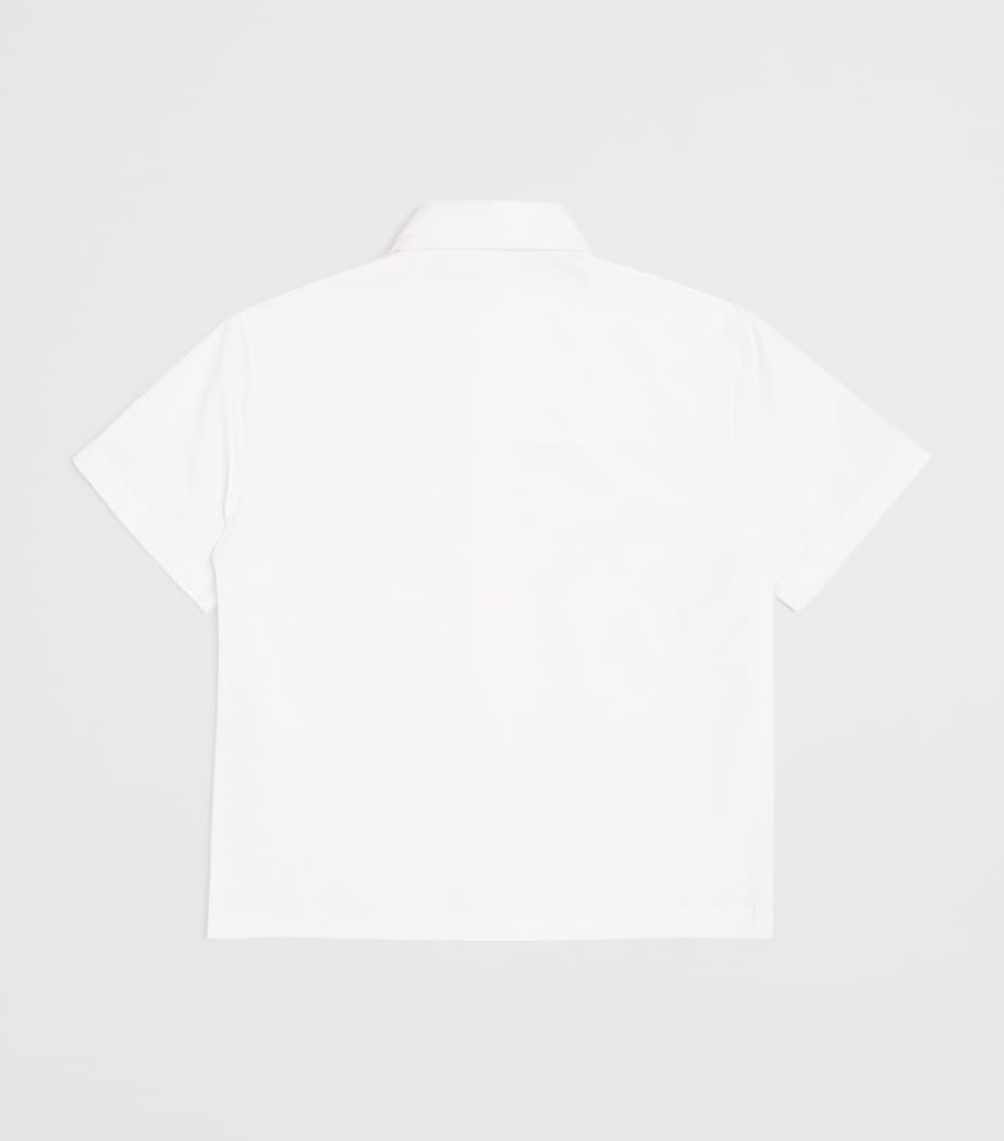 Short-Sleeve Embroidered Shirt (4-12+ Years) H31079/10PWHITE Image 2