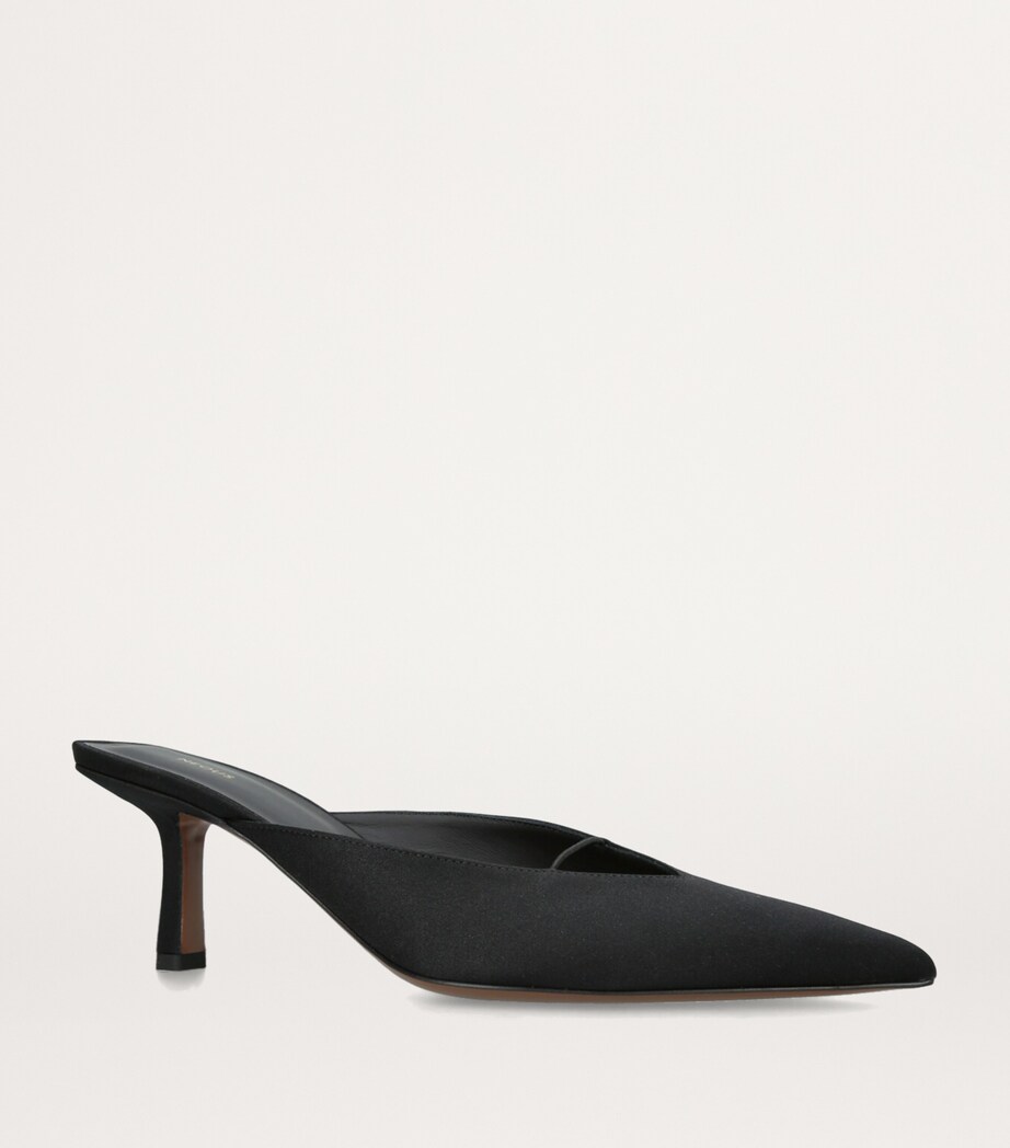 NEOUS Matar Heeled Mules 65 Black Image 3