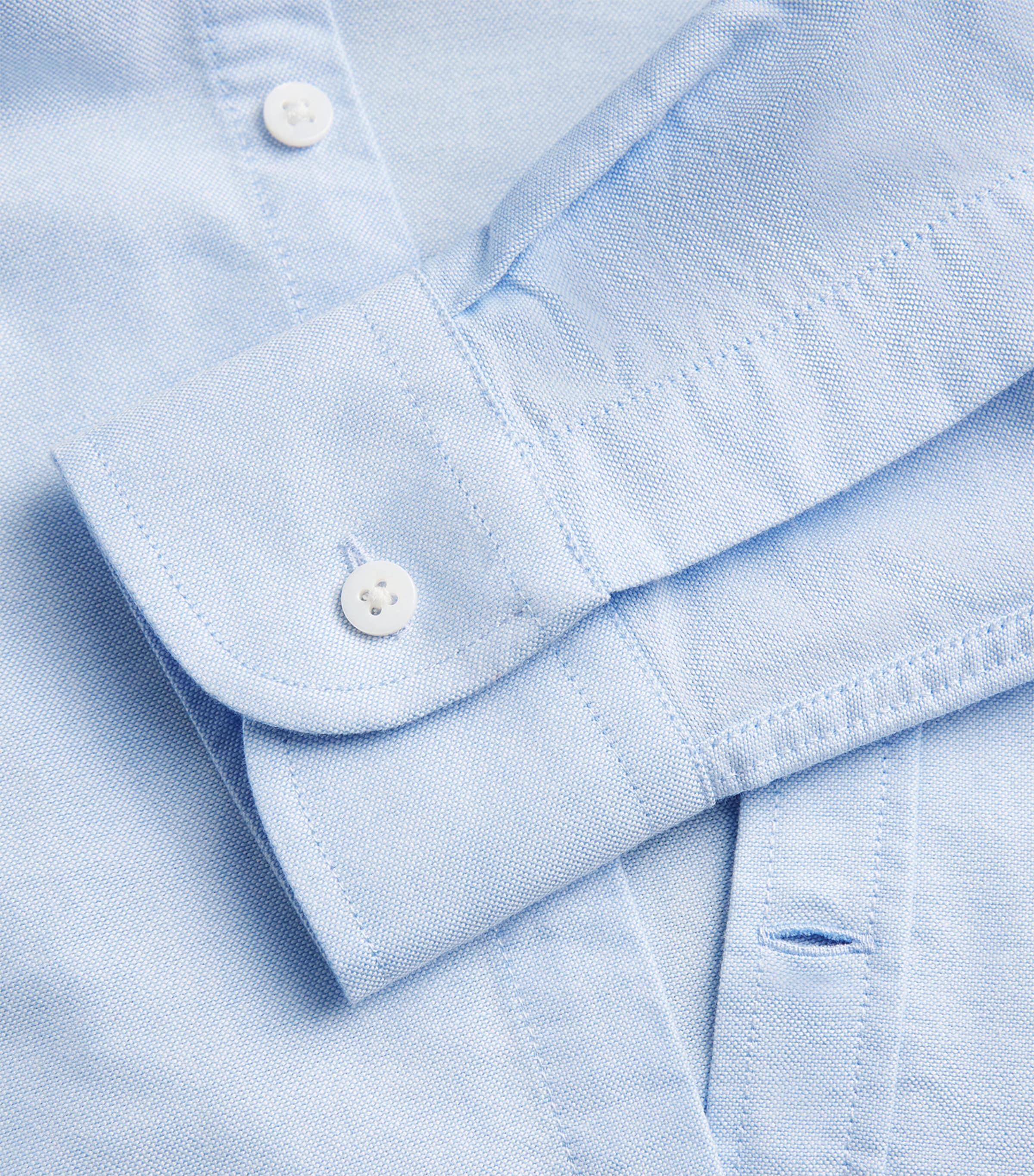 Cotton Oxford Classic Shirt CELESTE BLUE Image 5