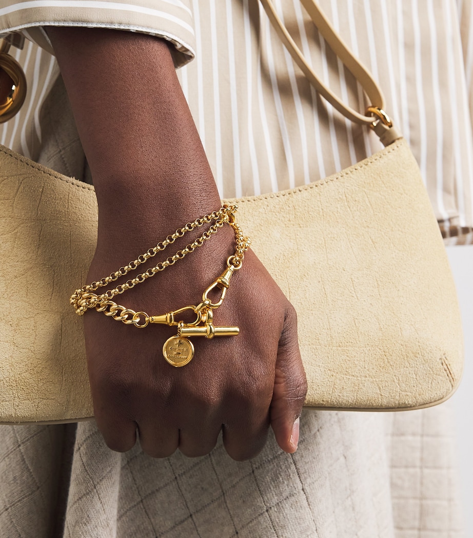 TILLY SVEAAS Gold-Plated Moi + Toi Set Necklace Gold Image 5