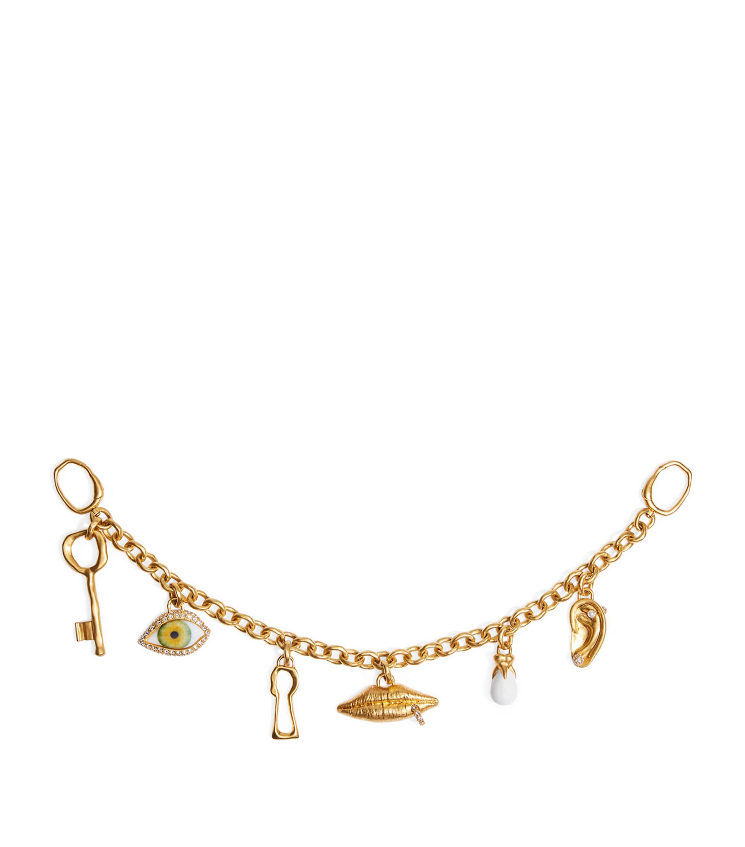 Anatomical Charms Bag Chain 001 GOLD Image 1