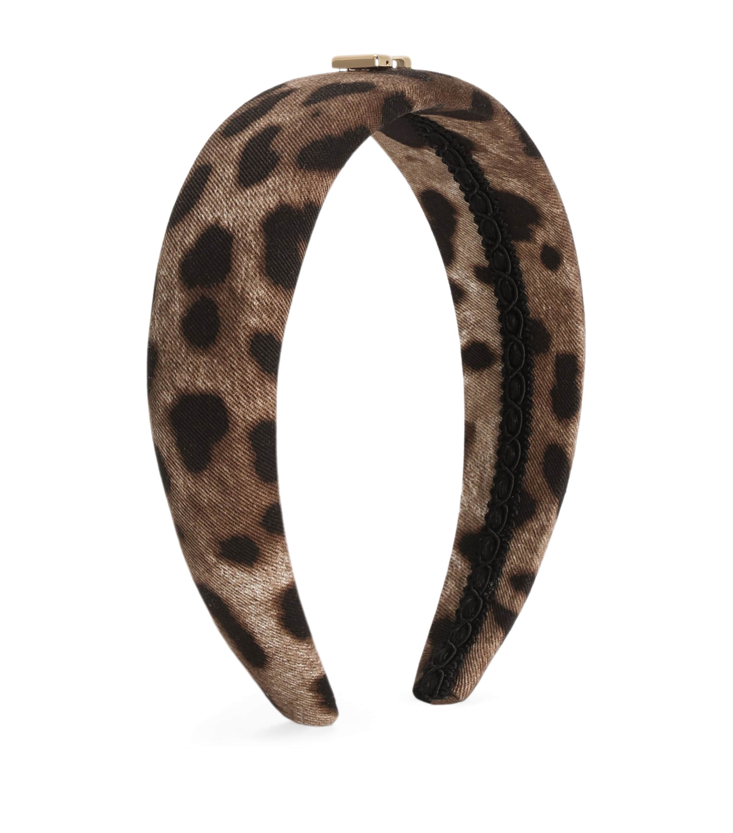 Dolce&Gabbana Kids Leopard Print Headband Leo New Image 1