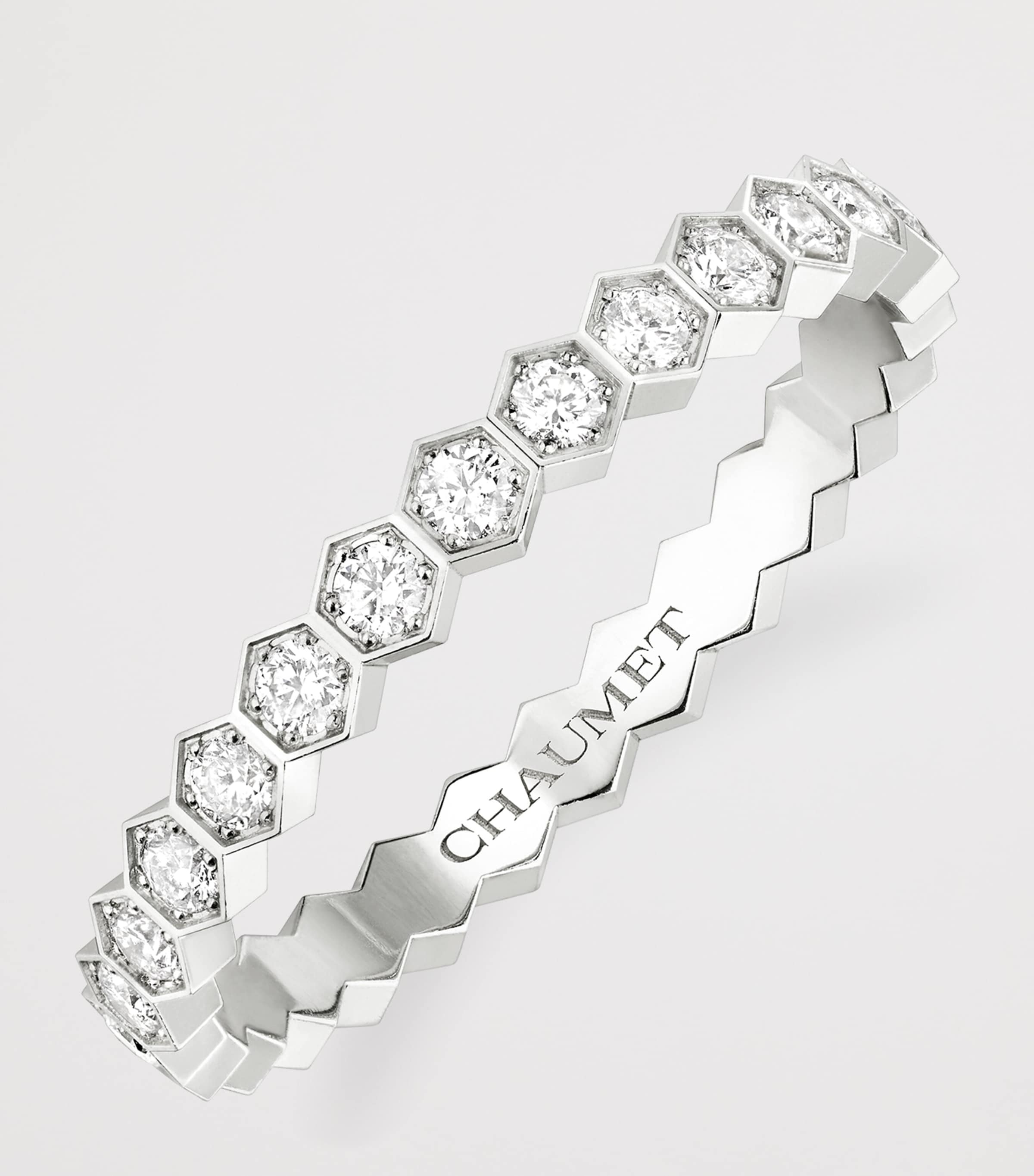 Chaumet White Gold and Diamond Bee de Chaumet Ring White Gold Image 2