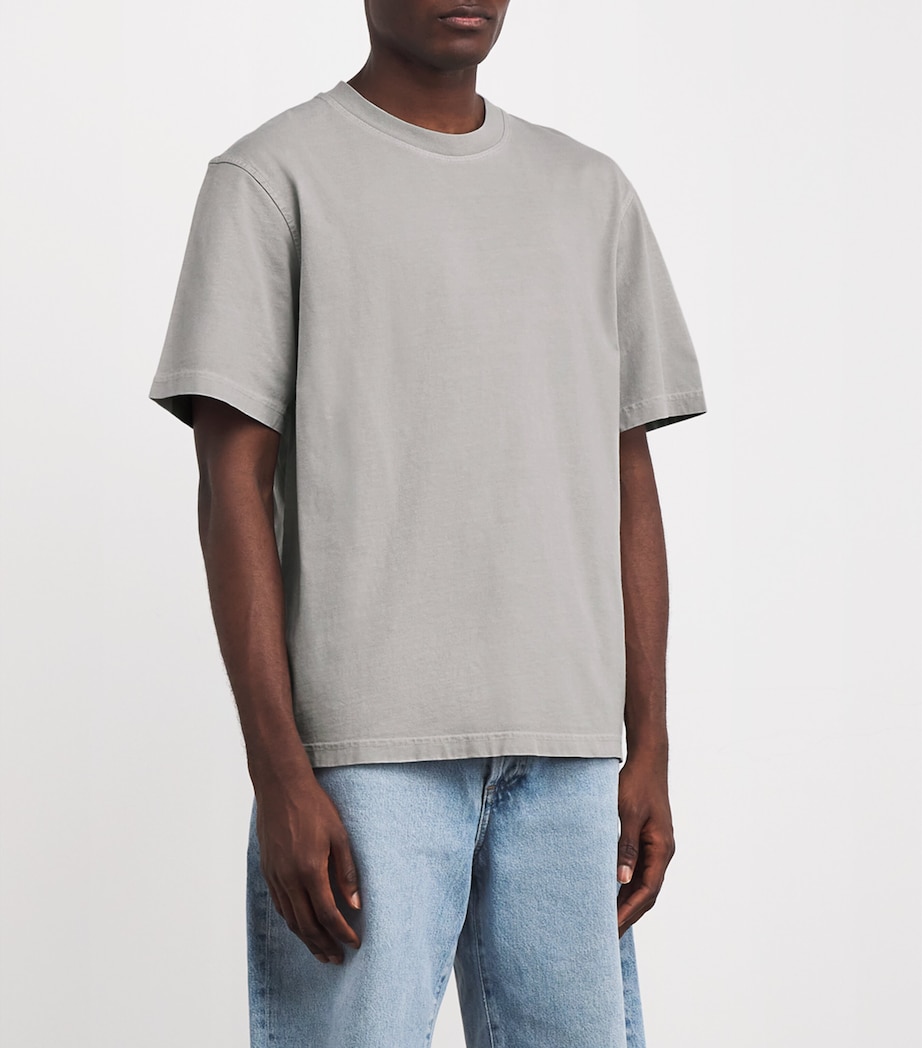 AGOLDE Mens Cotton Asha T-Shirt Patagonia Sage Green Image 3