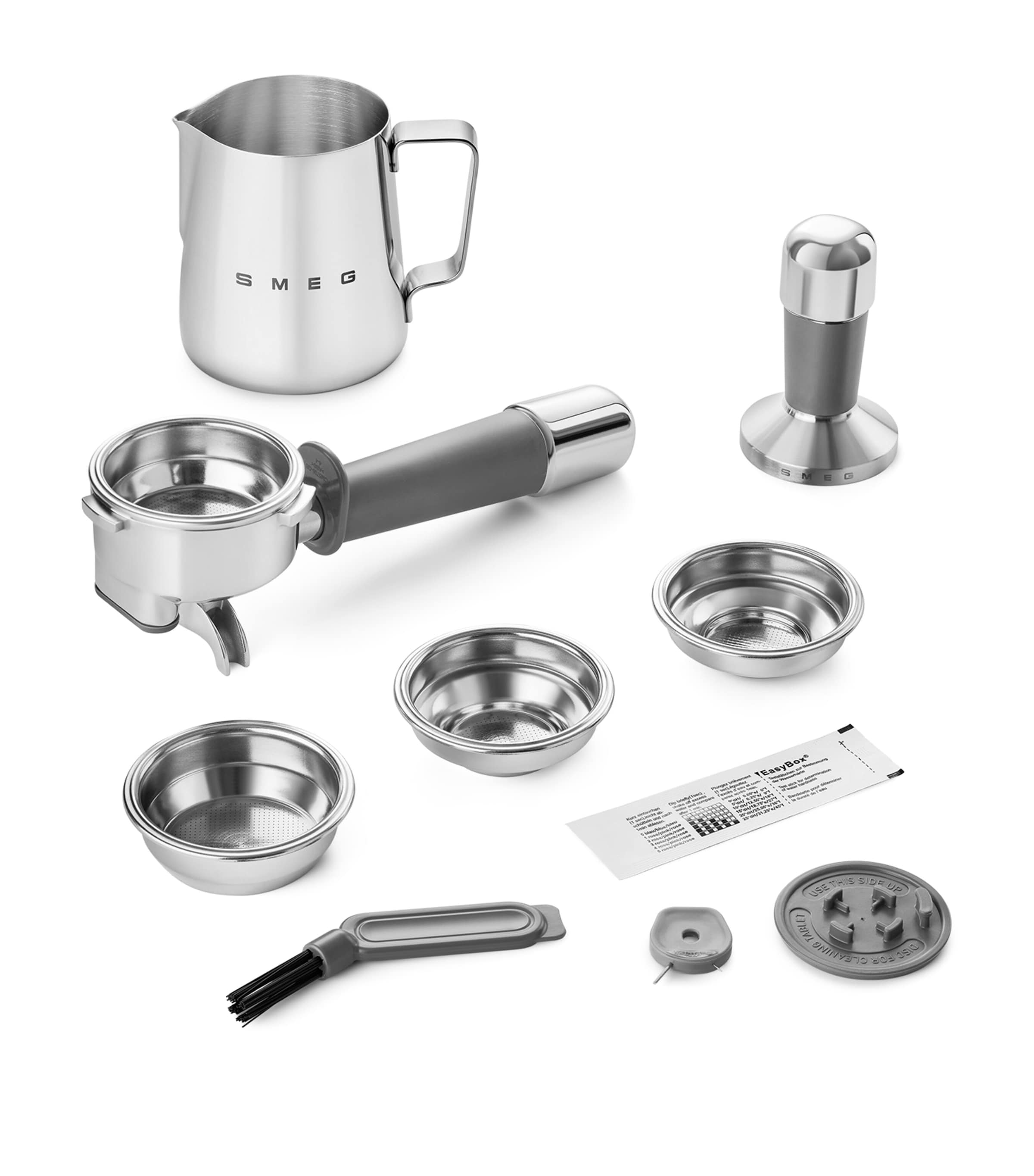 EGF03CRUK Espresso Coffee Machine with Grinder CREAM Image 7