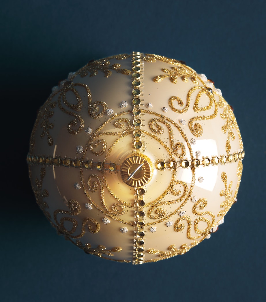 Harrods Crystal-Embellished Bauble Champagne Image 2