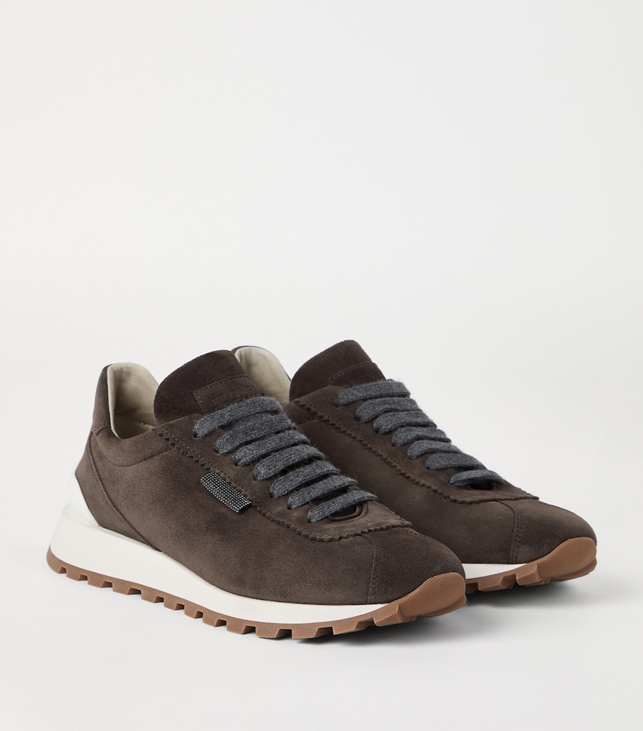 Suede Runner Sneakers C7284 Image 3