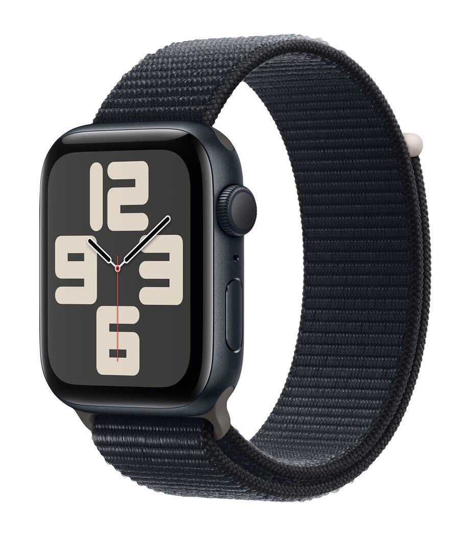 Apple Apple Watch SE 2023 – Midnight with Midnight Sport Loop, 44mm Midnight Image 1