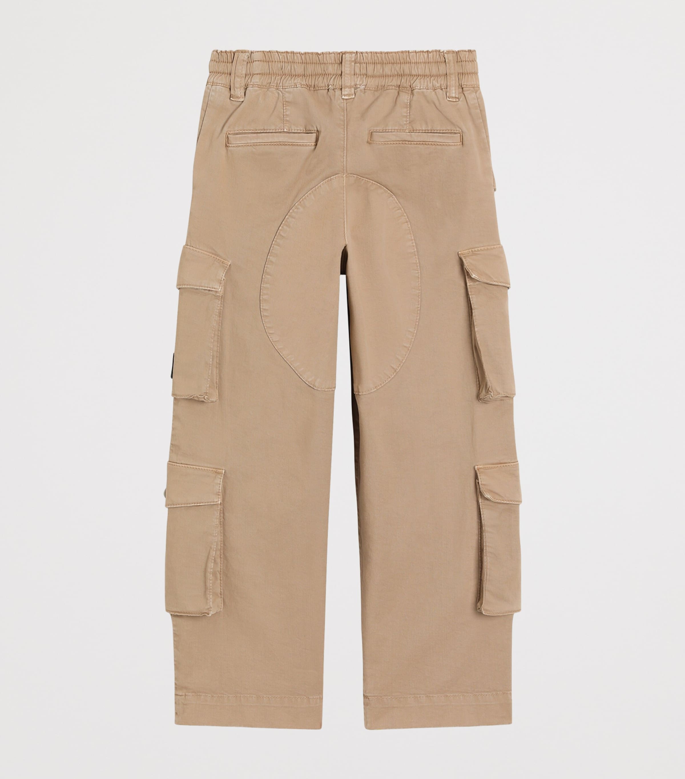 Dolce&Gabbana Kids Garment-Dyed Cargo Trousers (8-12+ Years) Combined Colou Image 2