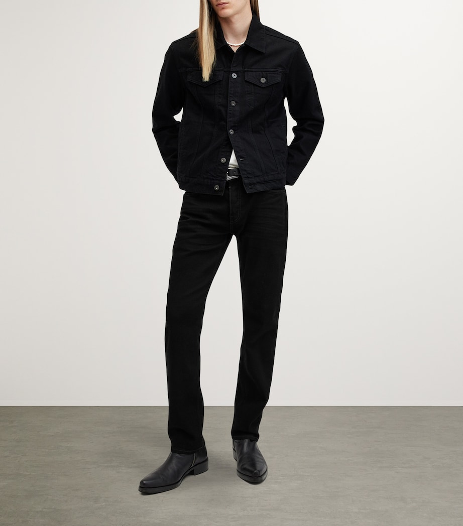 Iggy Slim Jeans JET BLACK Image 6