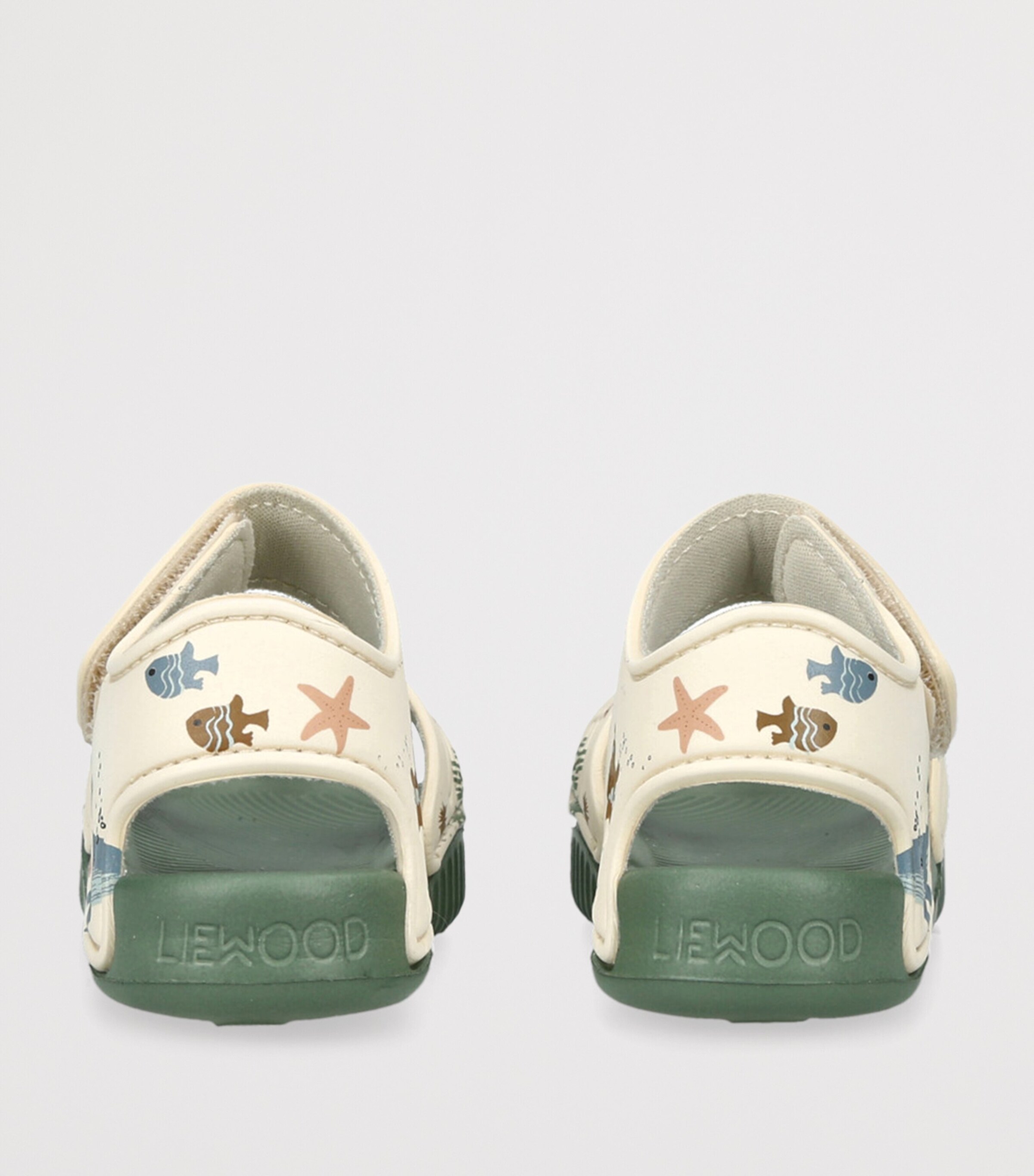 Liewood Graphic Print Blumer Sandals Bone/comb Image 2