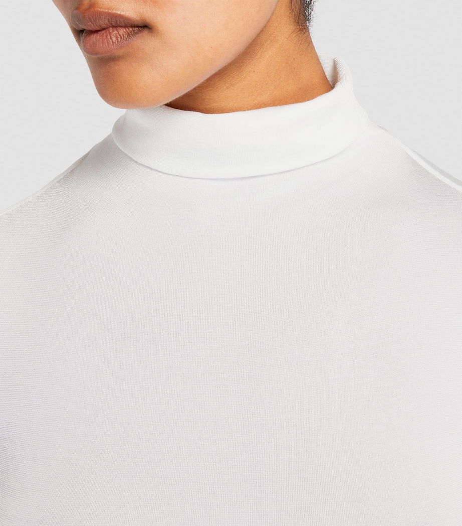Rollneck Colorado Bodysuit 1001 WHITE Image 6