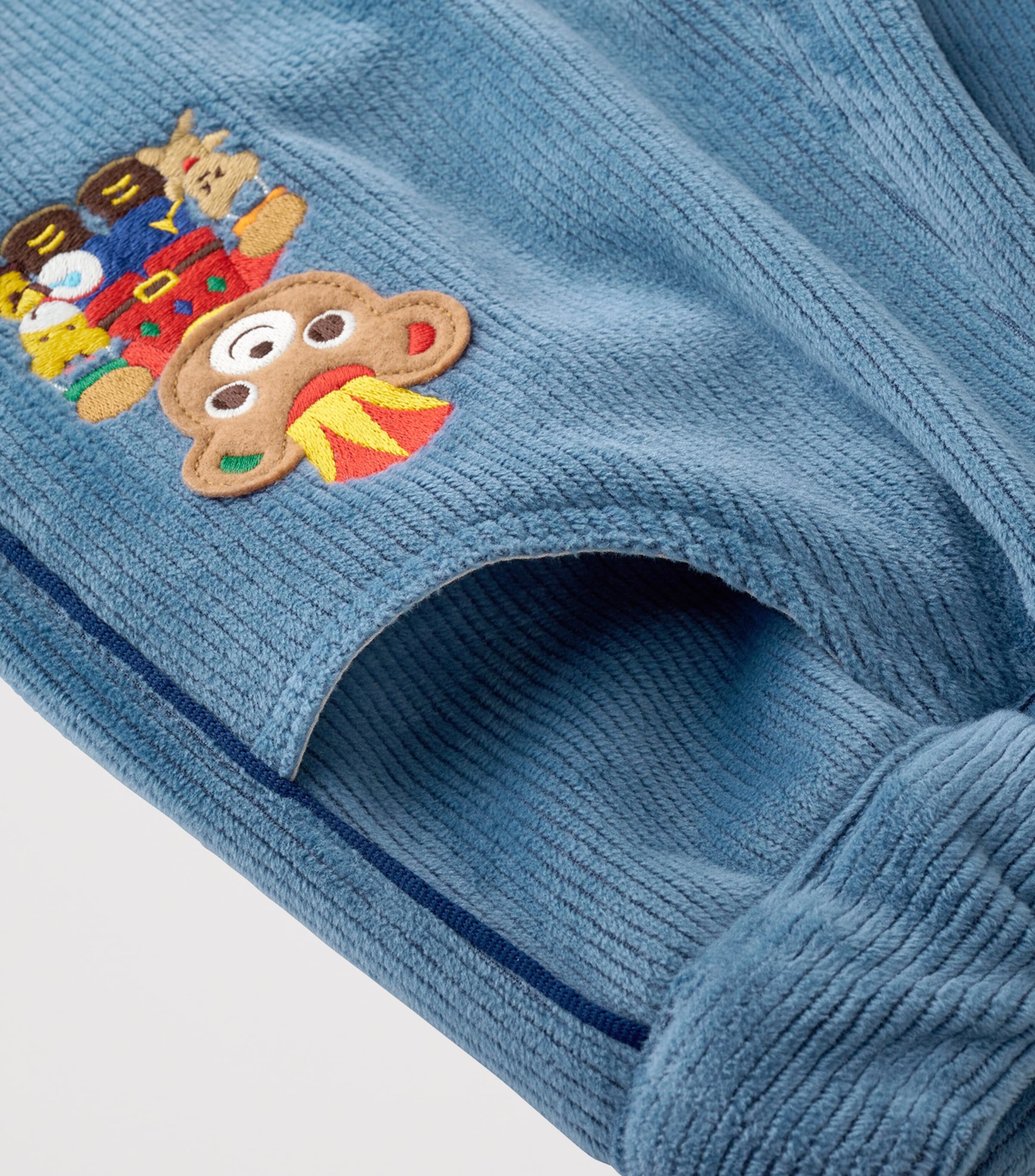 Miki House Corduroy Pucci Logo Trousers (1-7 Years) Image 4