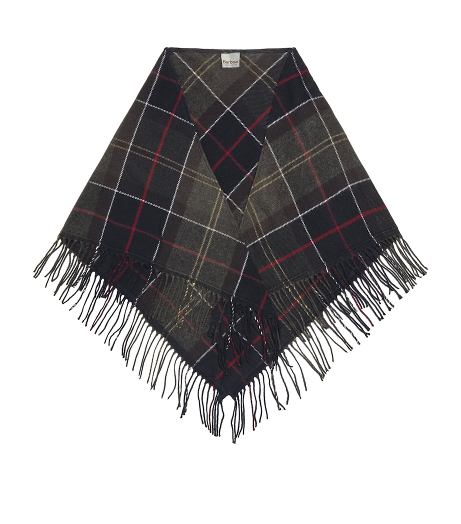 Barbour Triangle Kirklees Tartan Scarf Classic Tartan Image 1
