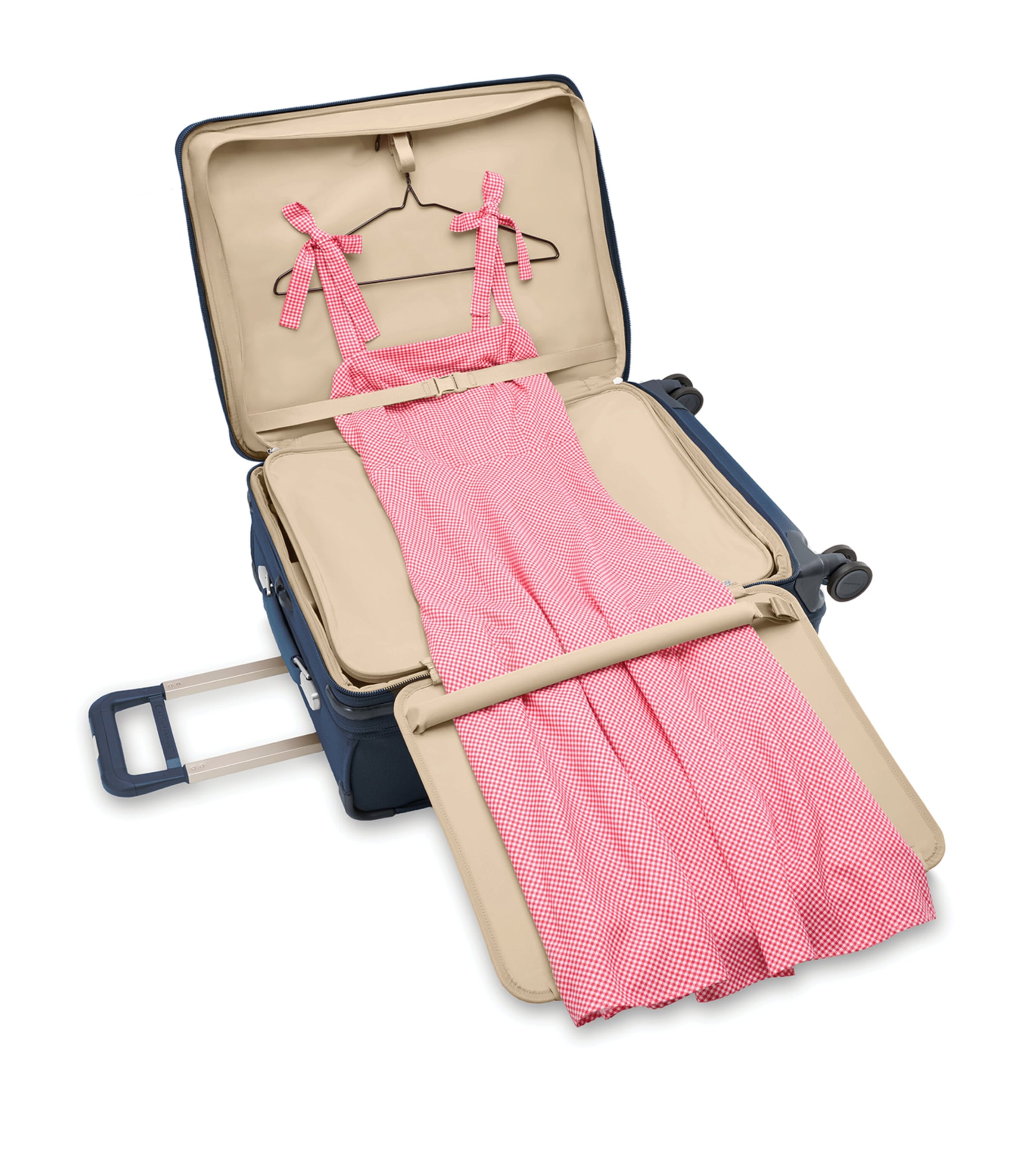 Baseline Medium Expandable Spinner Suitcase (66cm) NAVY Image 5