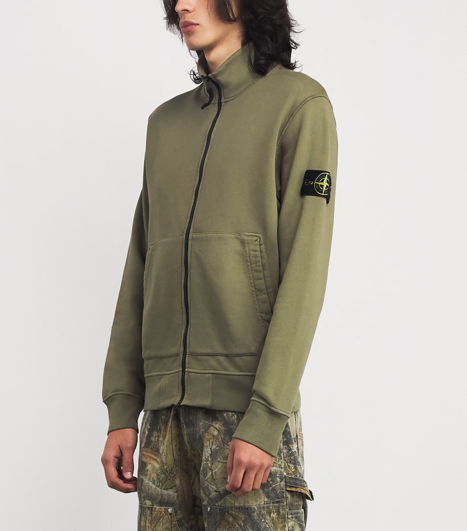 Organic Cotton Zip-Up Sweatshirt V005G Image 3