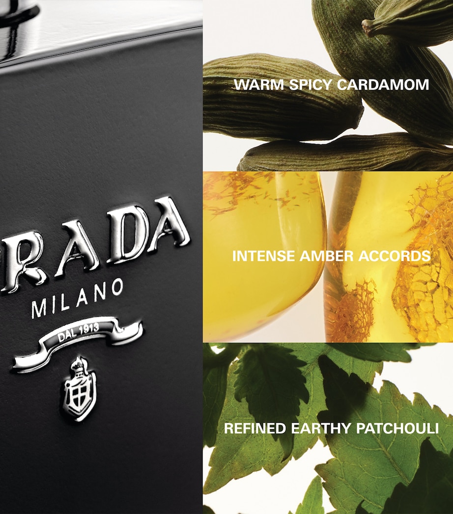 L'Homme Prada Intense Eau de Toilette (100ml) NO COLOUR Image 3