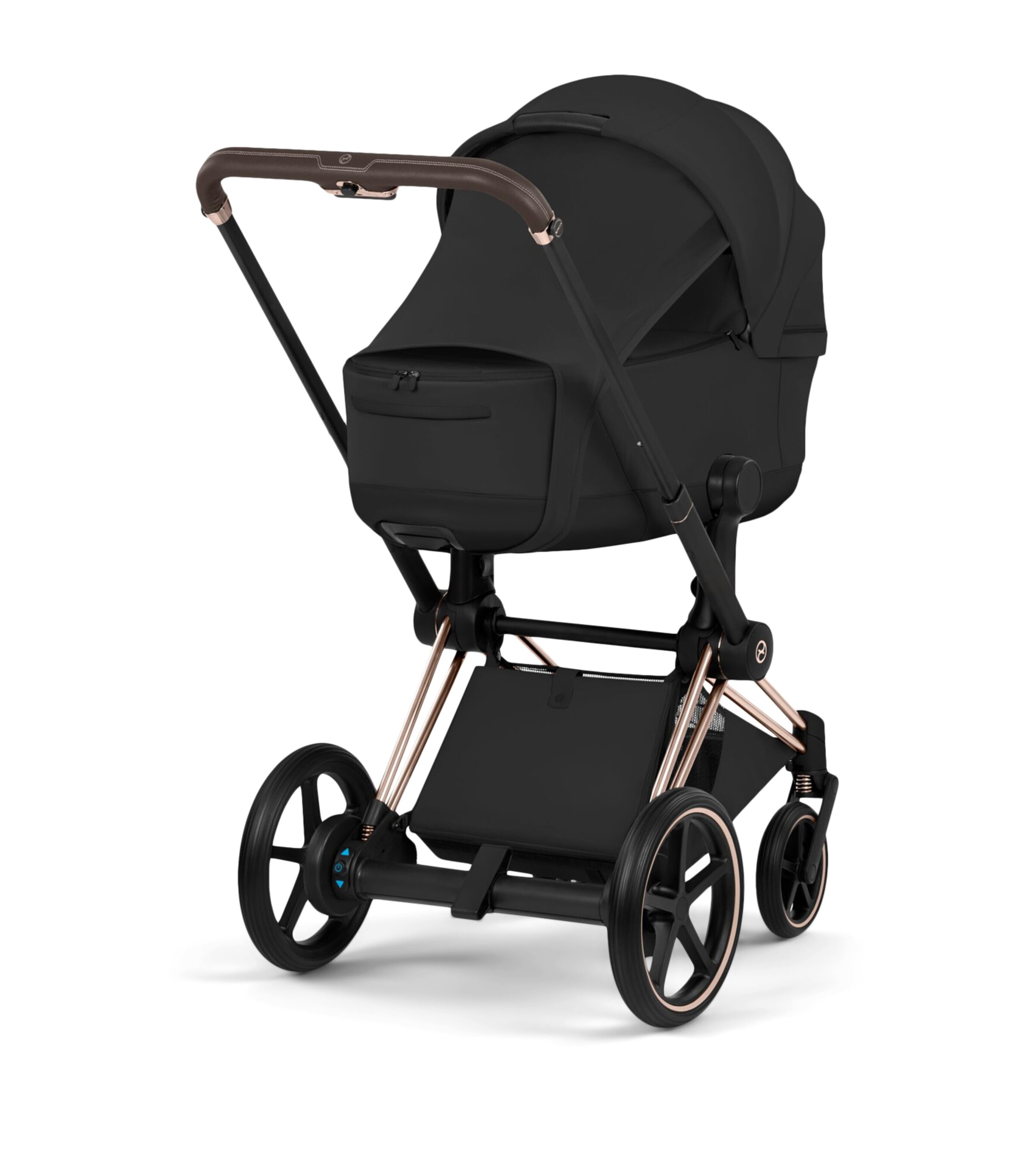 Cybex PRIAM Fold Lux Carrycot Style Collection Sepia Black Image 9