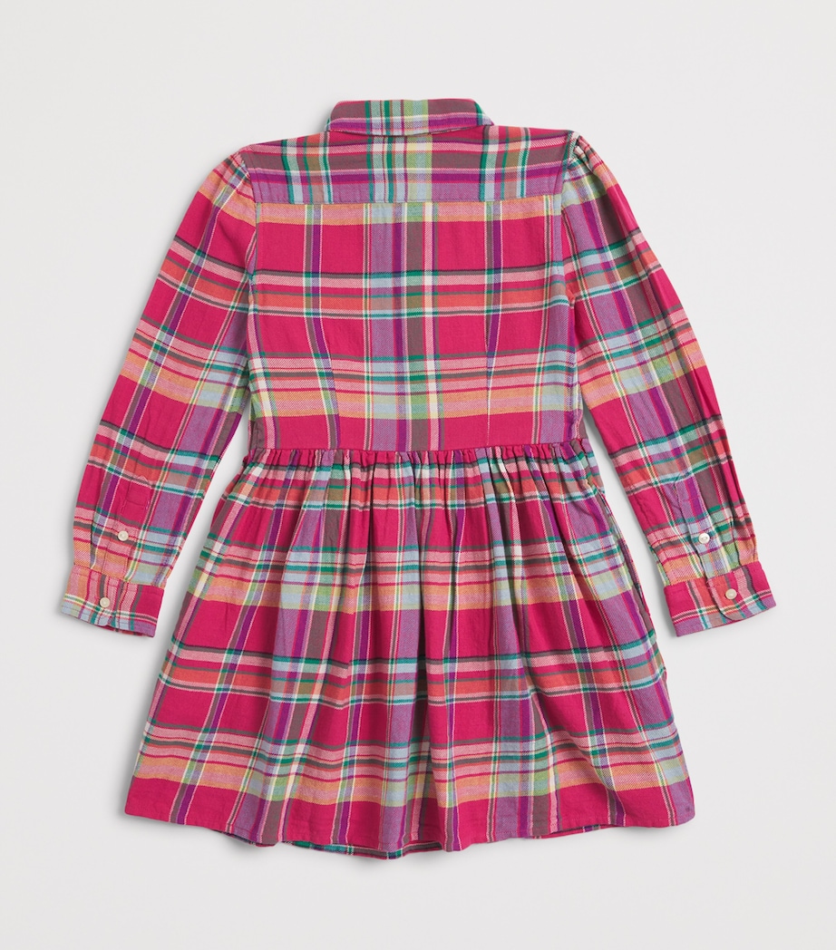 Ralph Lauren Kids Cotton Check Buttoned Dress (2-6 Years) Image 2