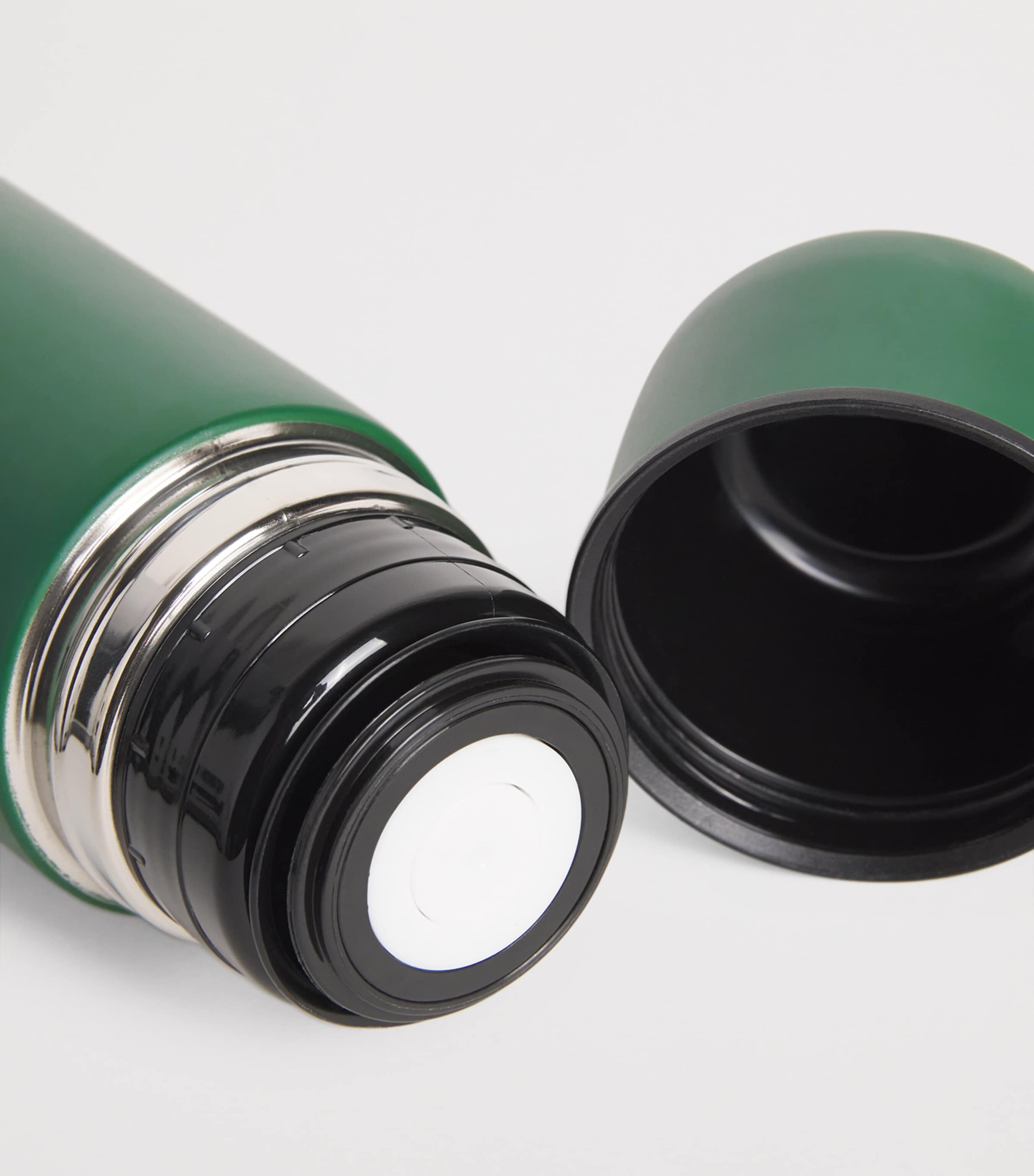 Picnic Flask (1L) HARRODS GREEN Image 2