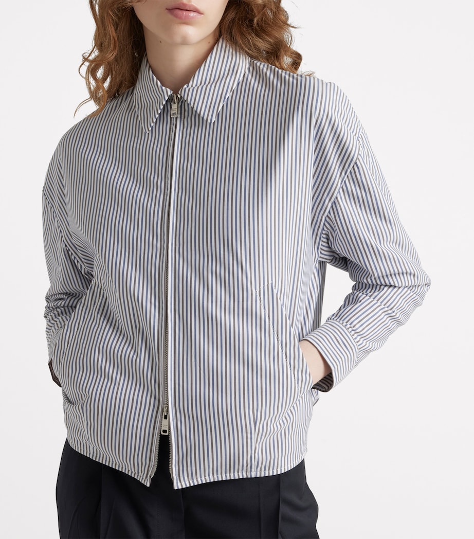 Striped Jacket F0UB0 Image 4