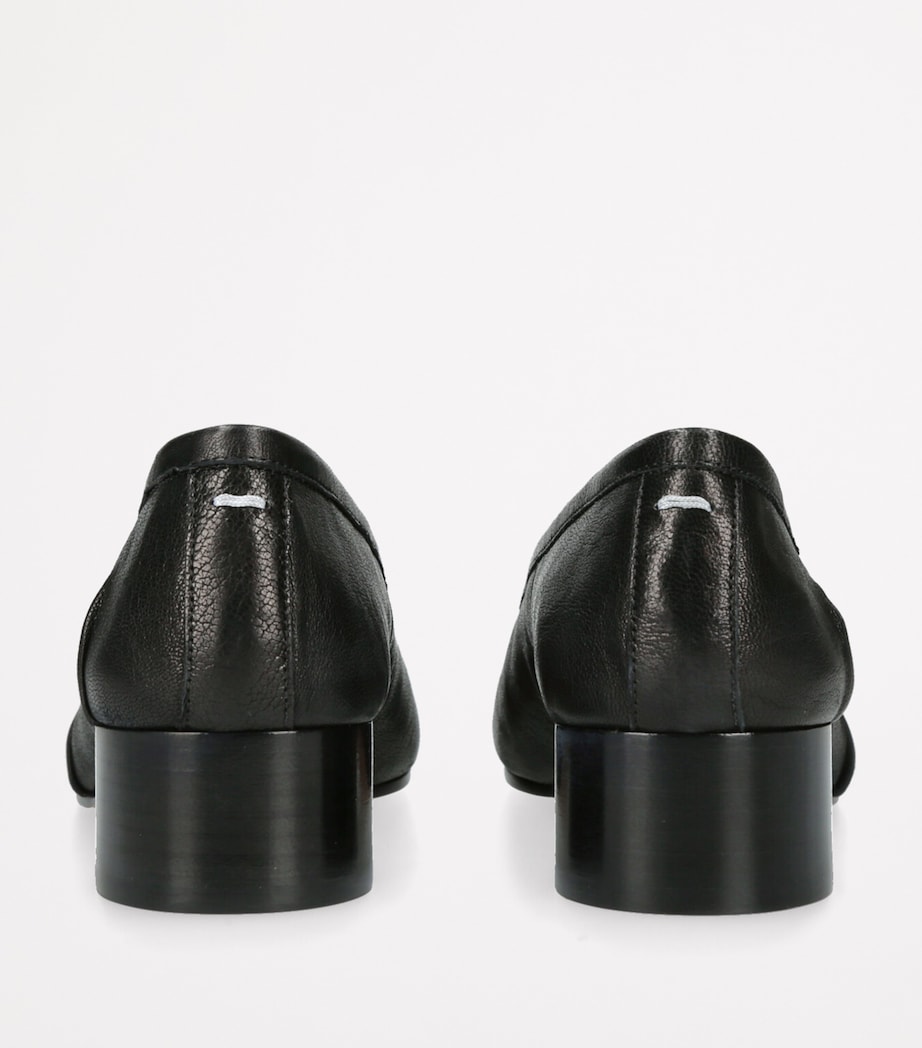 Suede Tabi Ballerina Pumps 30 BLACK Image 2