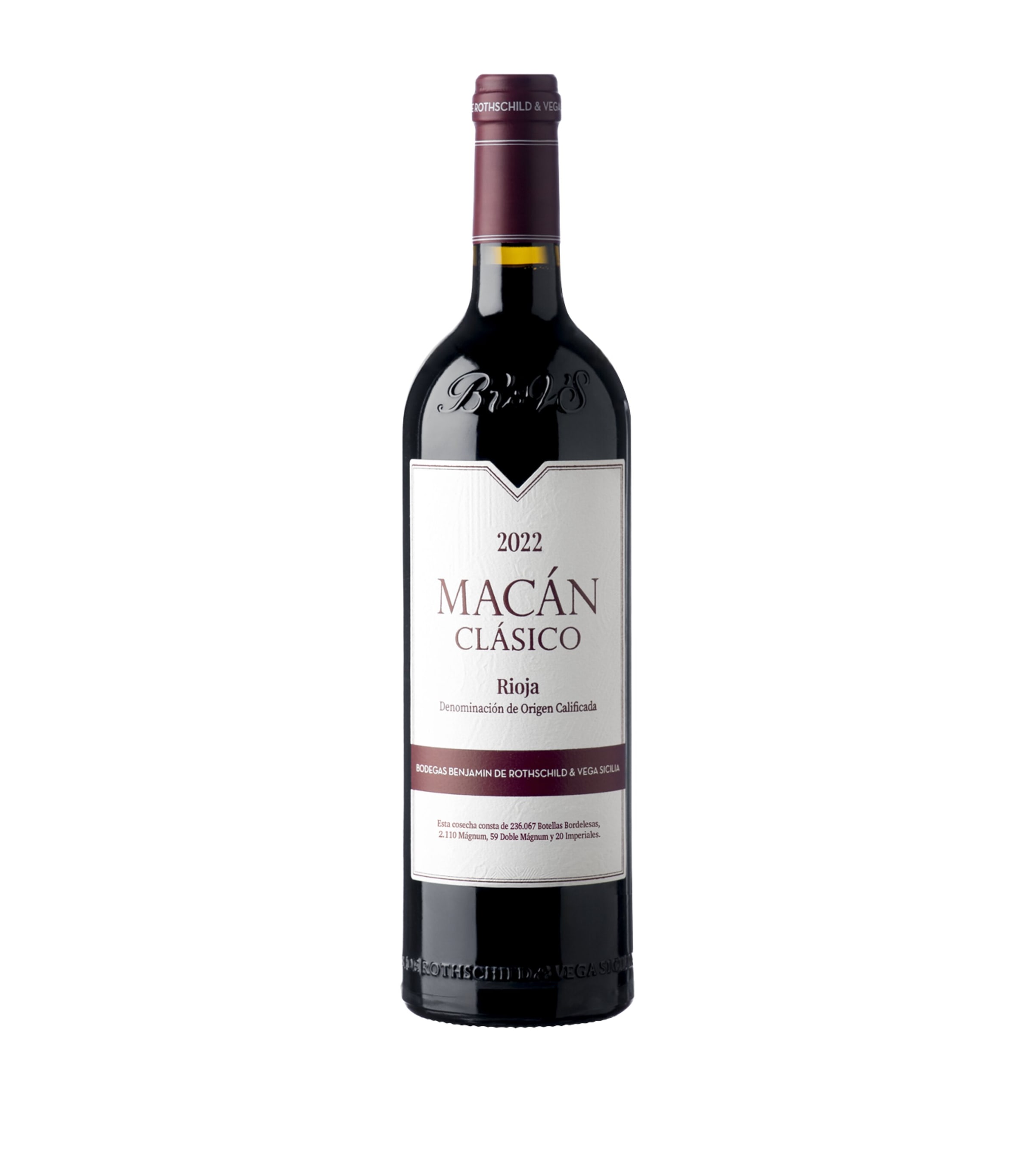 Vega Sicilia Macán Clásico 2022 (75cl) - Ribera del Duero, Spain Red Image 1