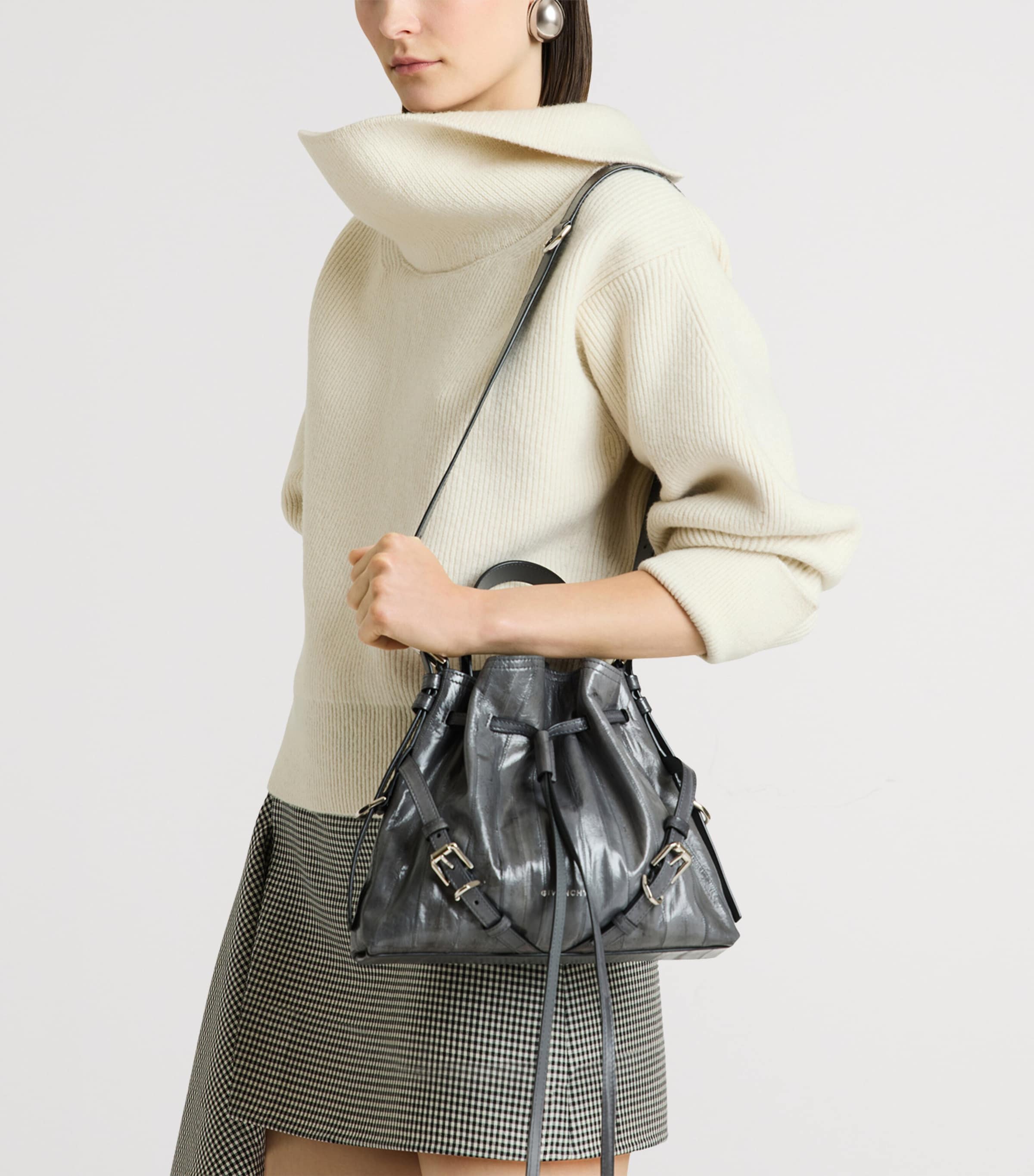 Givenchy Womens Wool-Blend Slashed Sweater Image 3