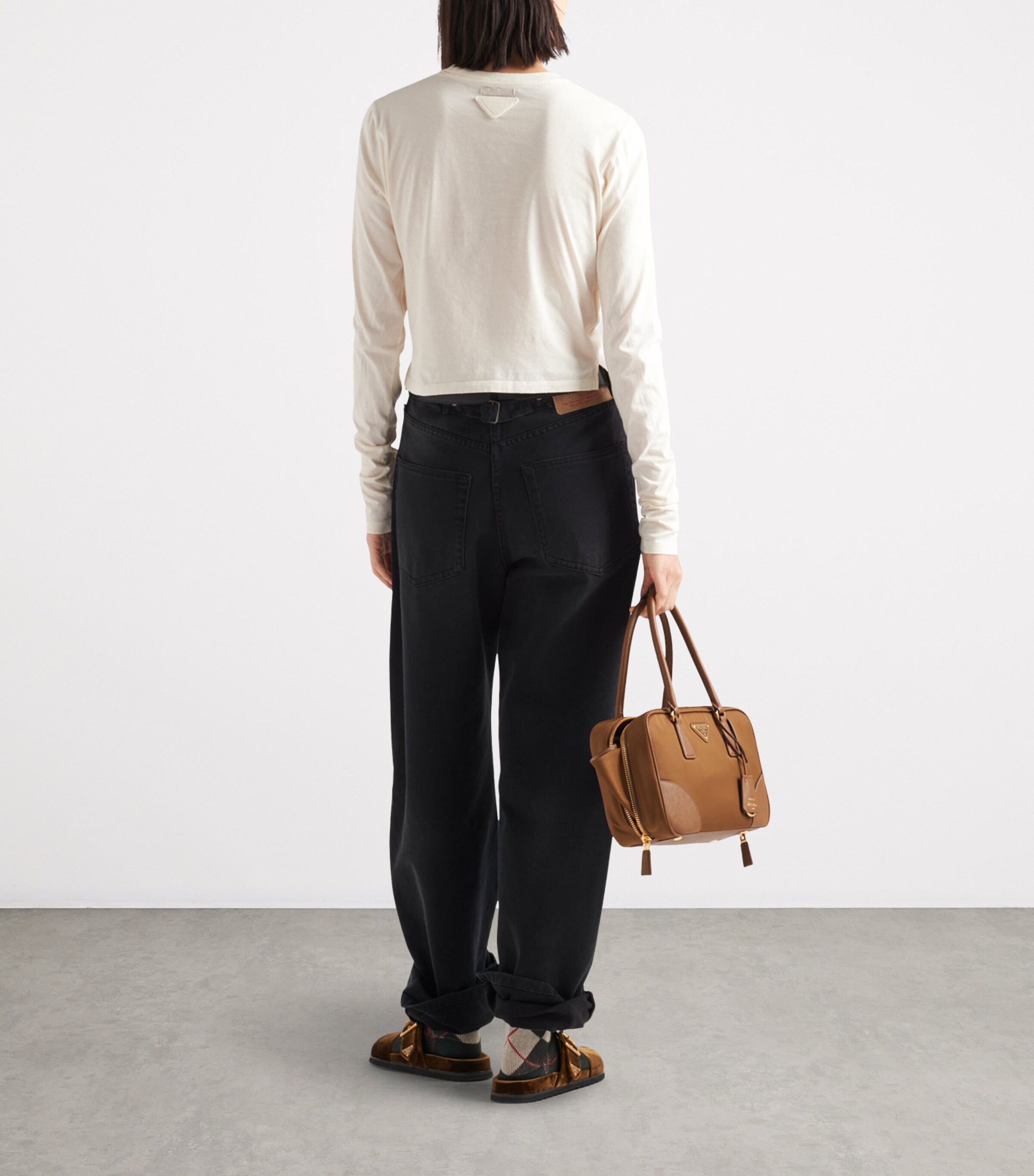 Cotton Savoy Logo T-Shirt F058L Image 5