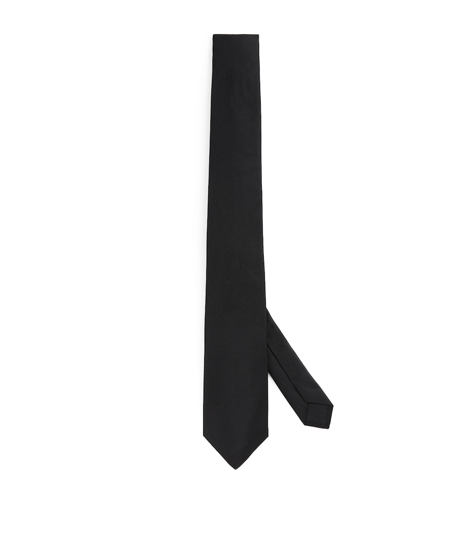 Sandro Paris Silk Tie Black Image 1