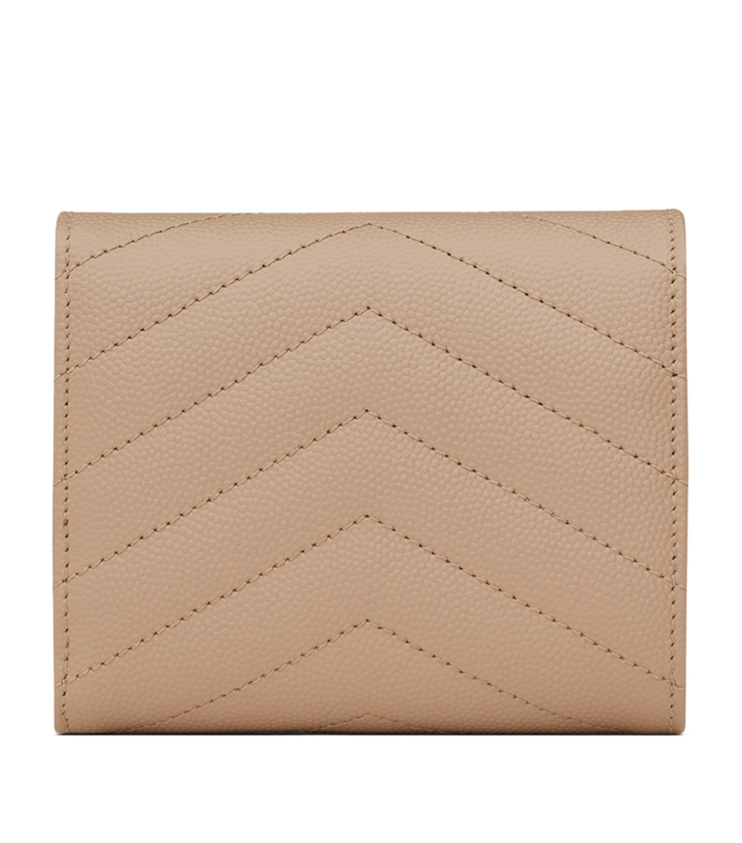 Saint Laurent Small Monogram Matelassé Envelope Wallet