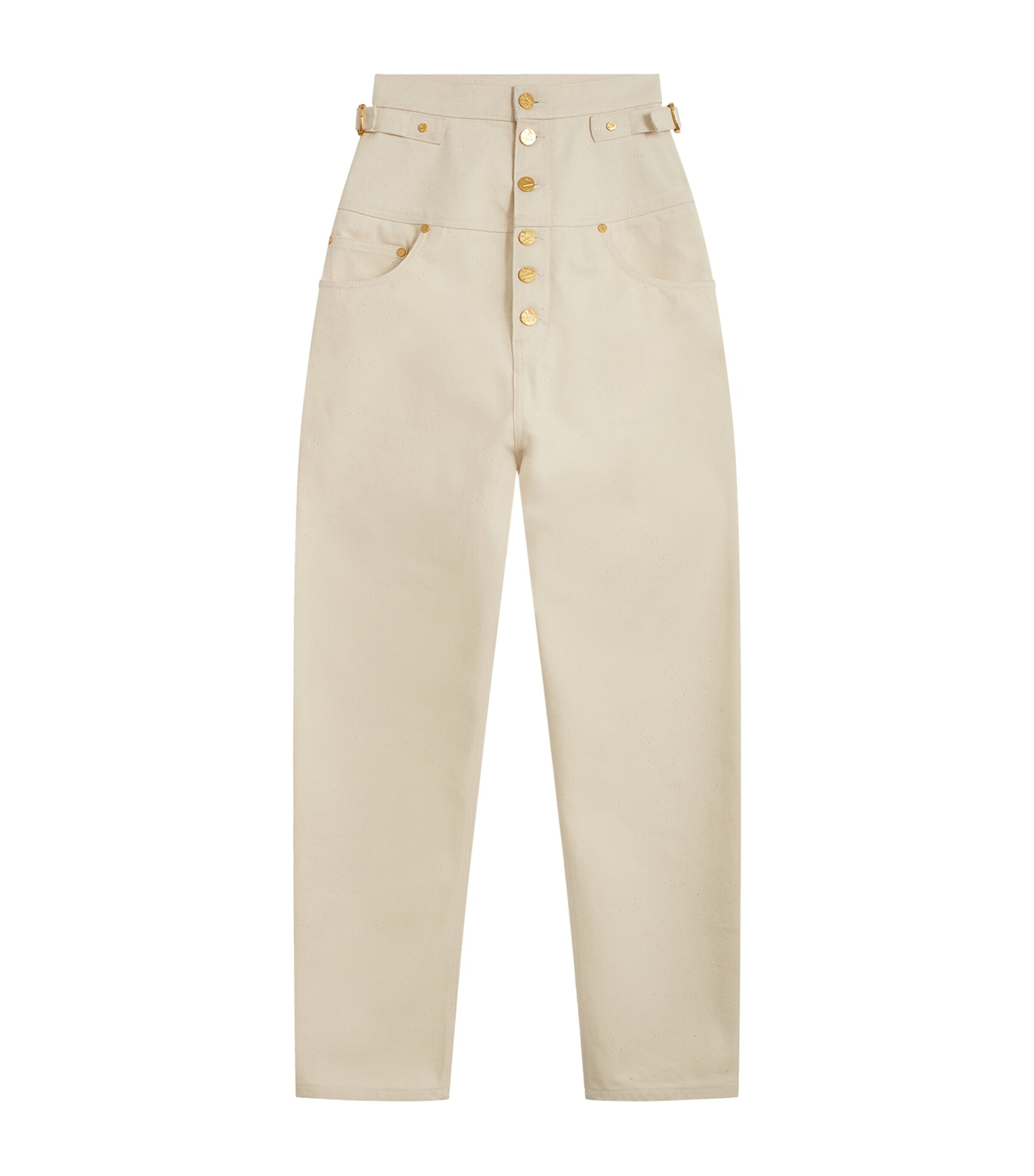 Schiaparelli Womens Trompe-l'Oeil Jeans Naturel Image 2
