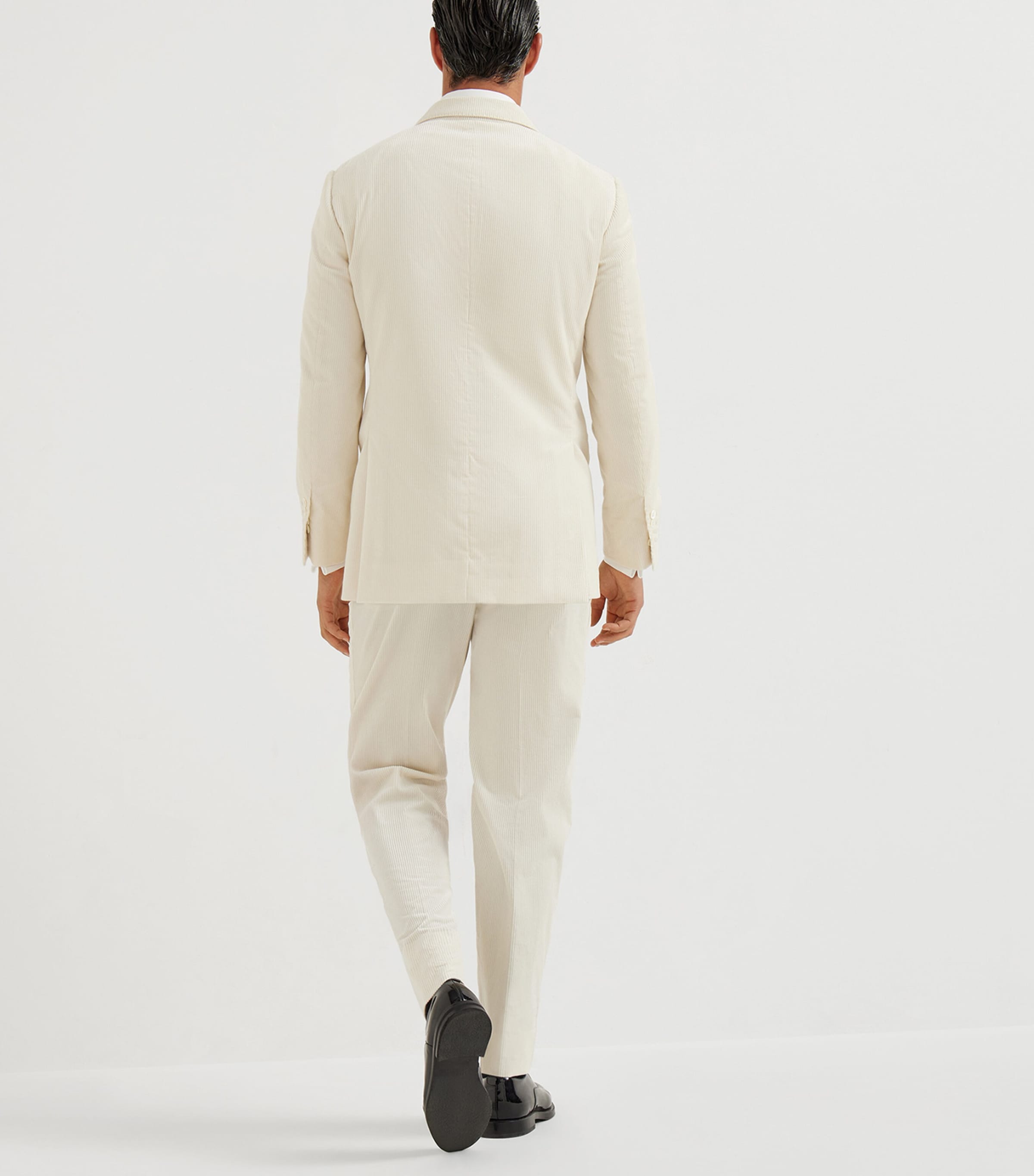 Sea Island Cotton Corduroy 2-Piece Tuxedo CRX59 Image 3