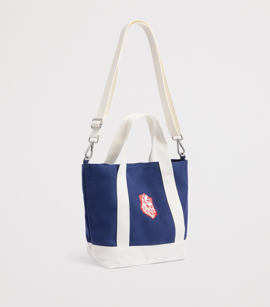 Bonpoint Cotton Tote Bag Indigo Image 4