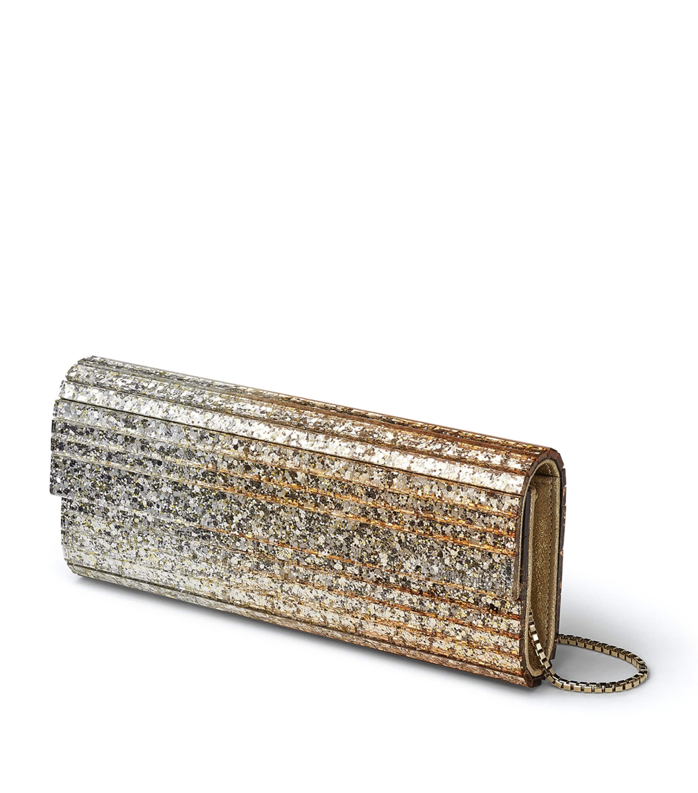 Sweetie Glitter Clutch Bag ROSE GOLD/GOLD/SILVE Image 2