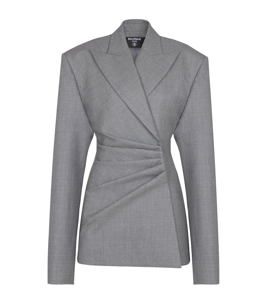 Wool Jacket Dress 9FD GRIS MOYEN Image 1