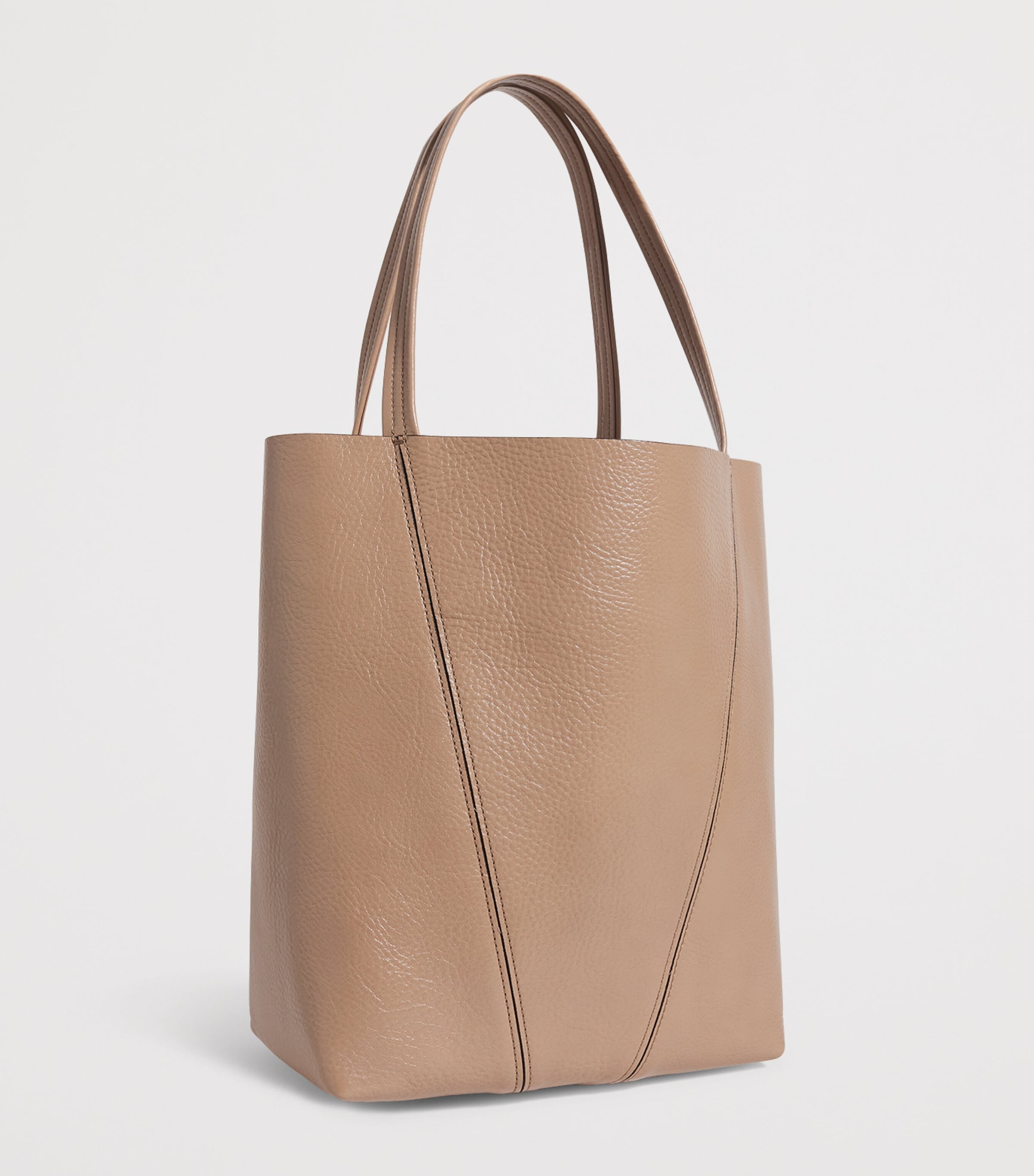 Chloé Medium Leather Spin Tote Bag Bag Woodrose Image 3