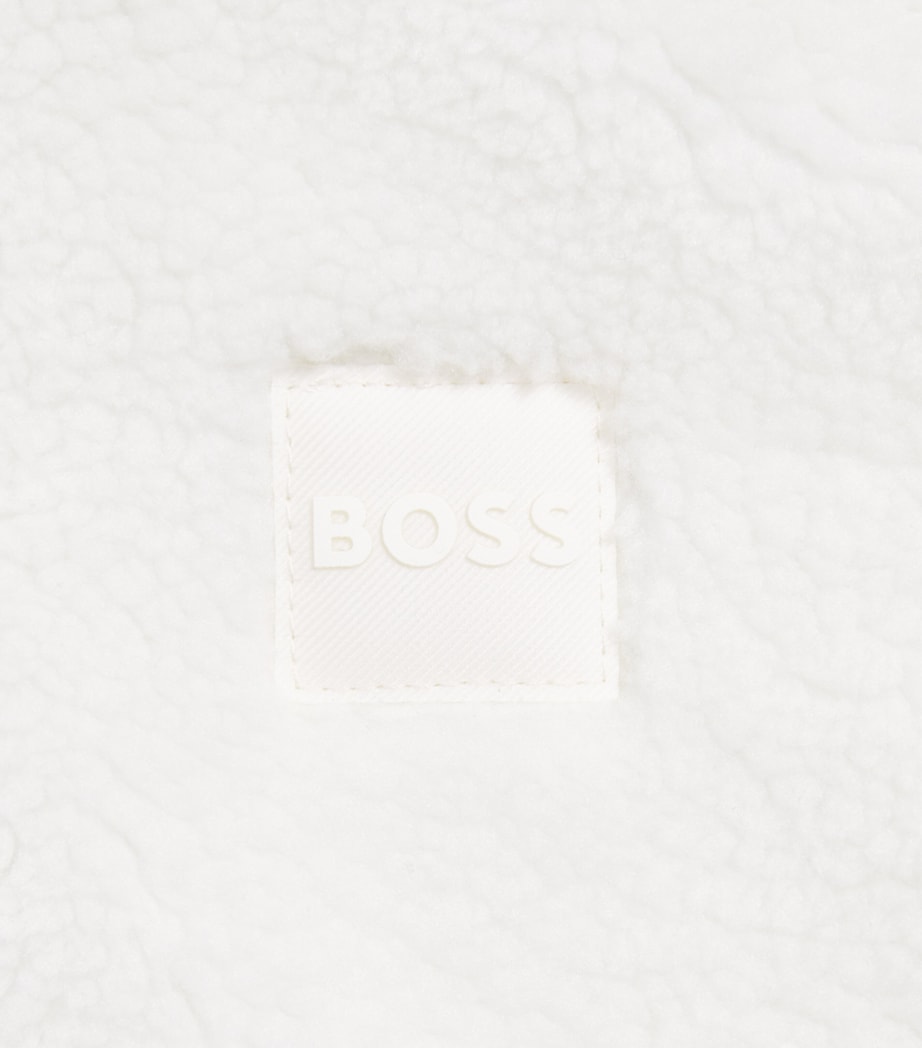 BOSS Kidswear Reversible Puffer Jacket (4-16 Years) Ivory Image 4