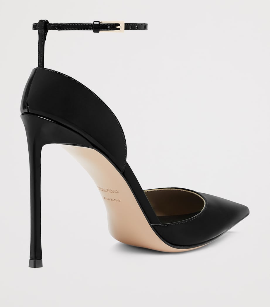 TOM FORD Patent Leather Vertigo Pumps 105 Naa Image 6