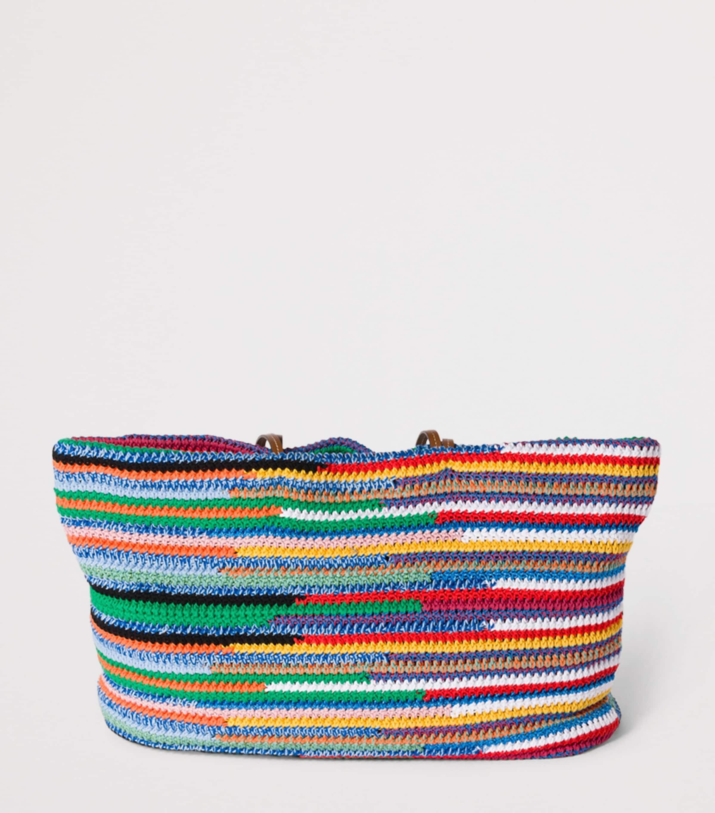 Miu Miu Crochet Logo Tote Bag Image 4